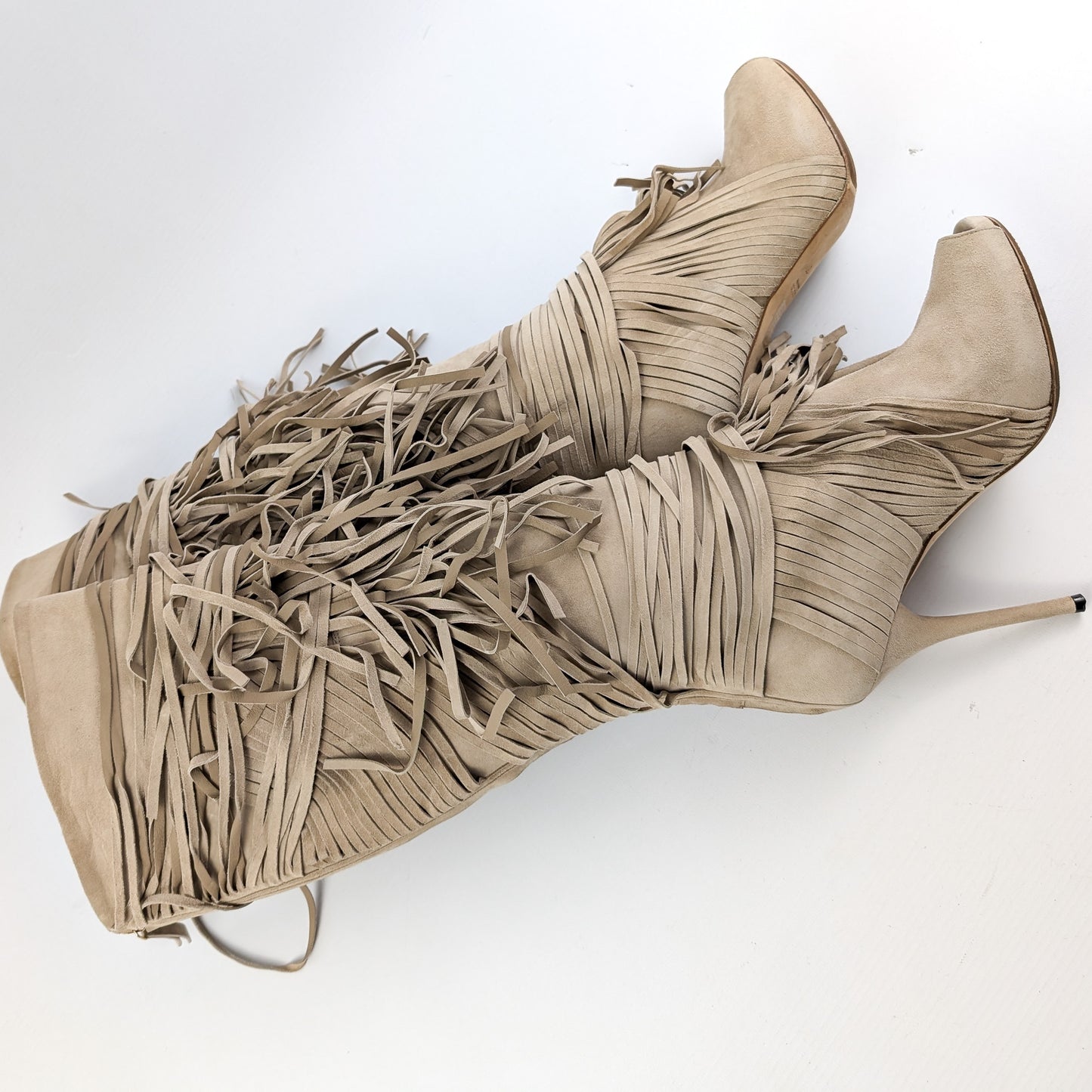 Gucci fringe boots - EU37|UK4|US6