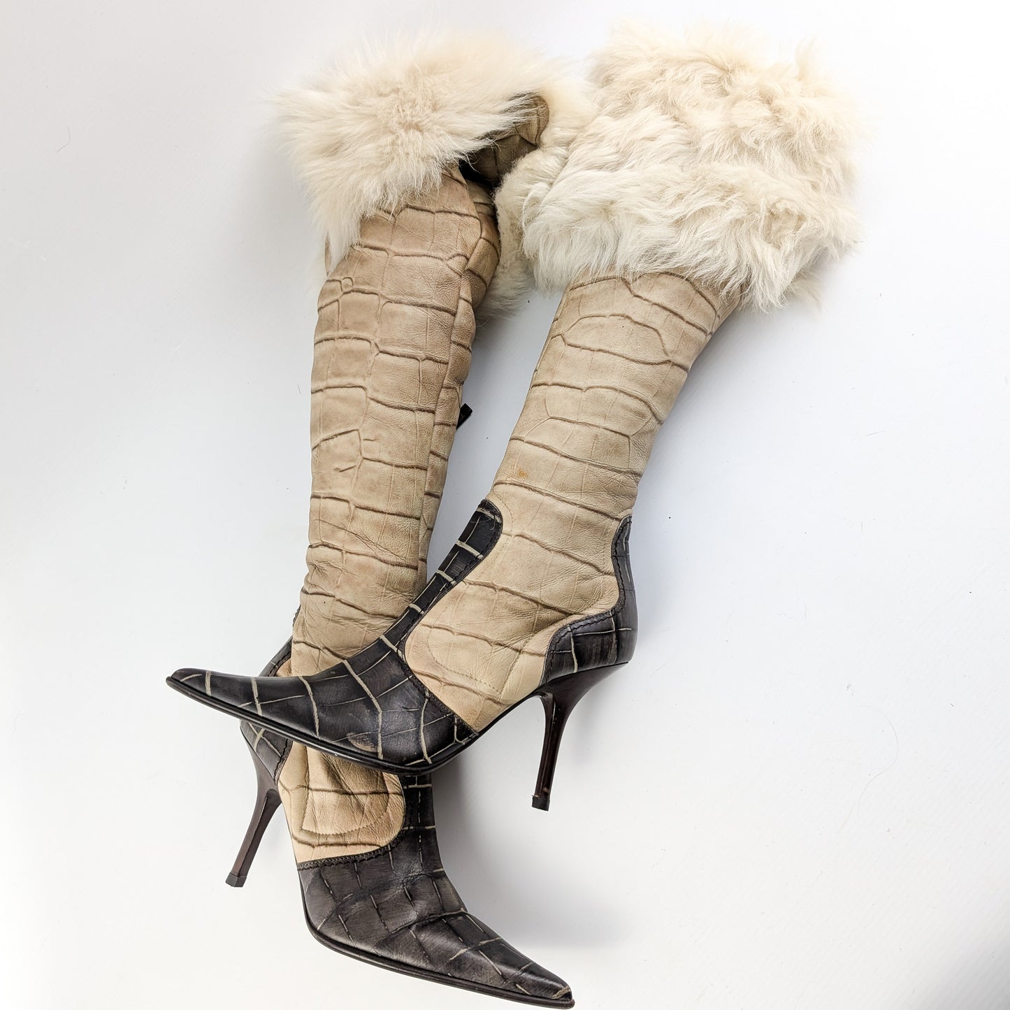 Vicini fur boots - EU38|UK5|US7