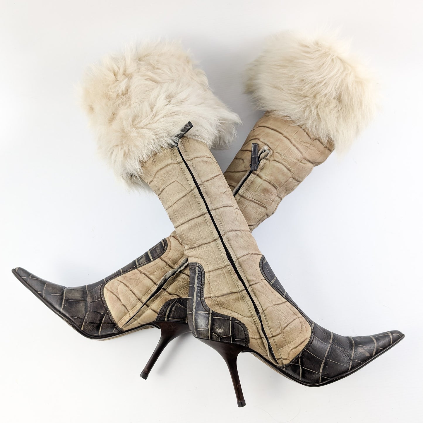 Vicini fur boots - EU38|UK5|US7