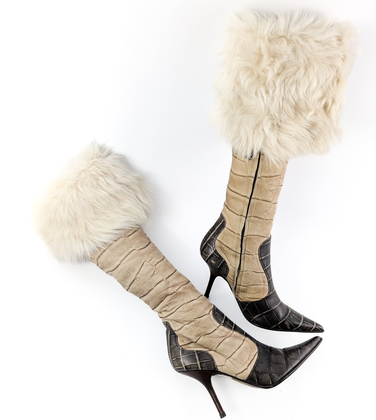 Vicini fur boots - EU38|UK5|US7