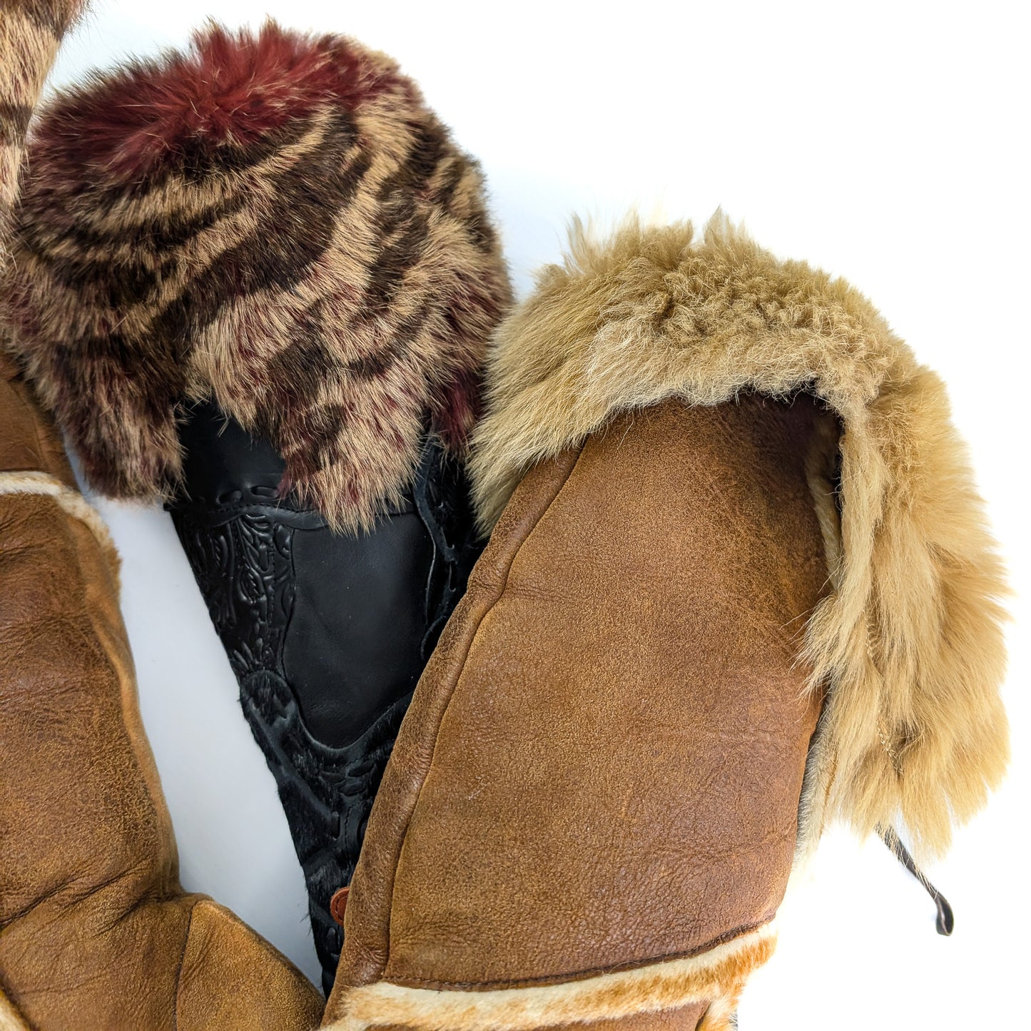 El dantes fur boots - EU38|UK5|US7