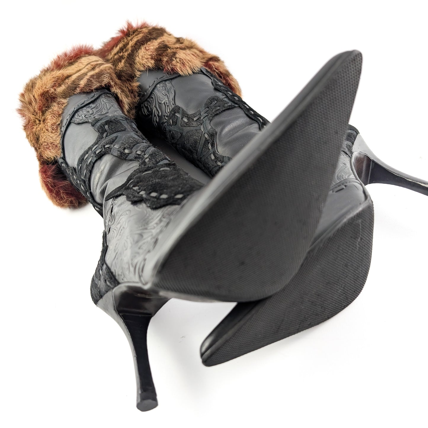 El dantes fur boots - EU38|UK5|US7