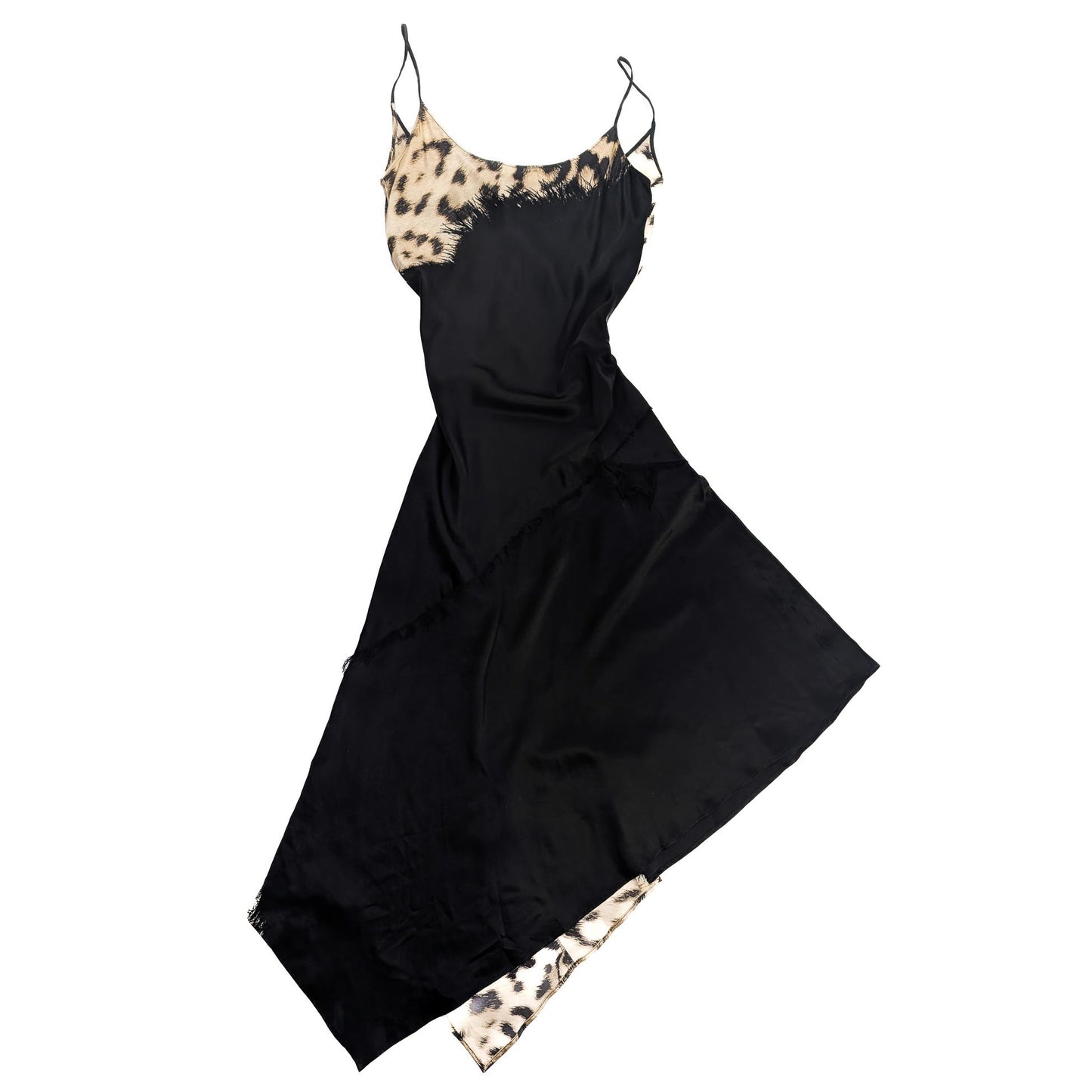 Leopard silk dress F/W 2001