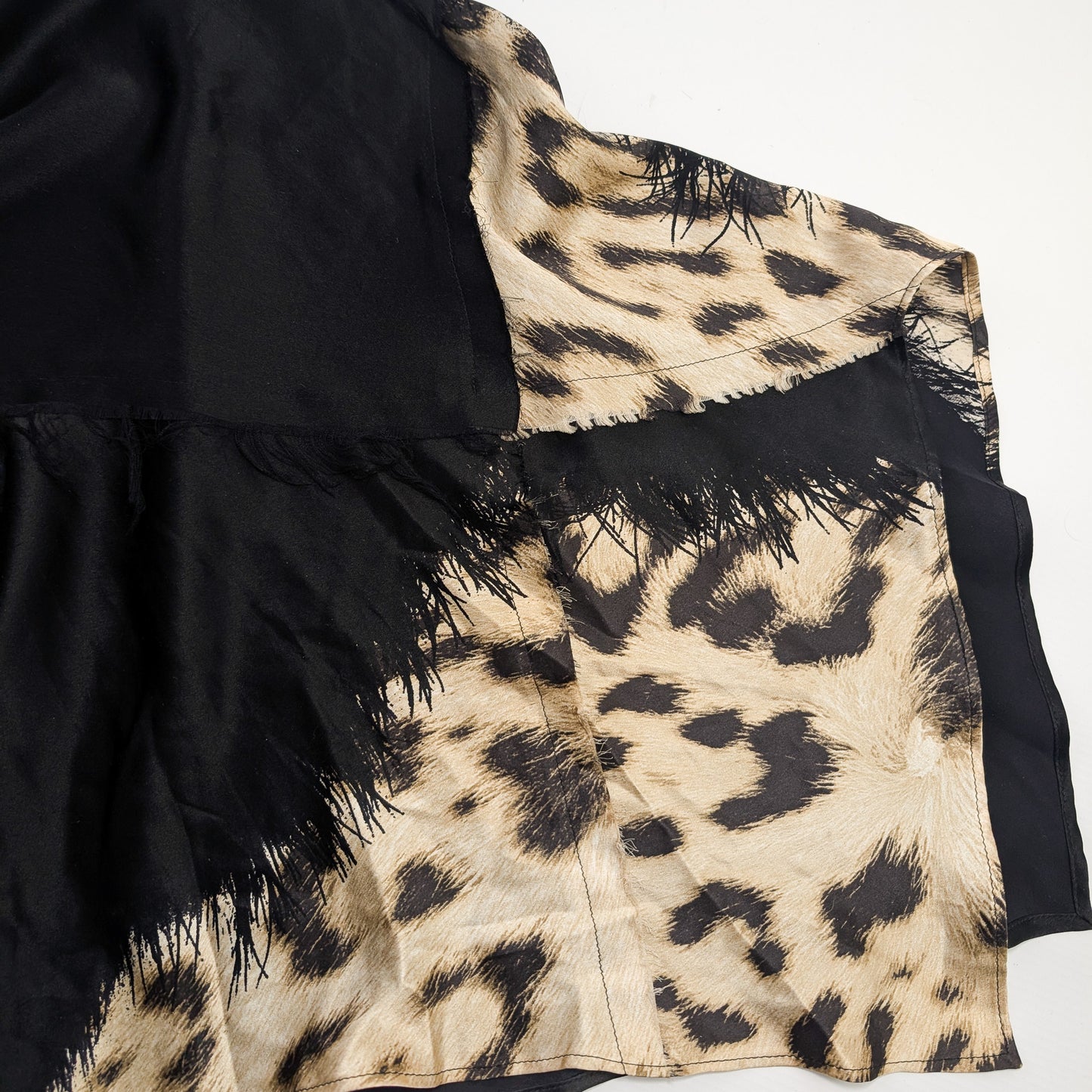 Leopard silk dress F/W 2001
