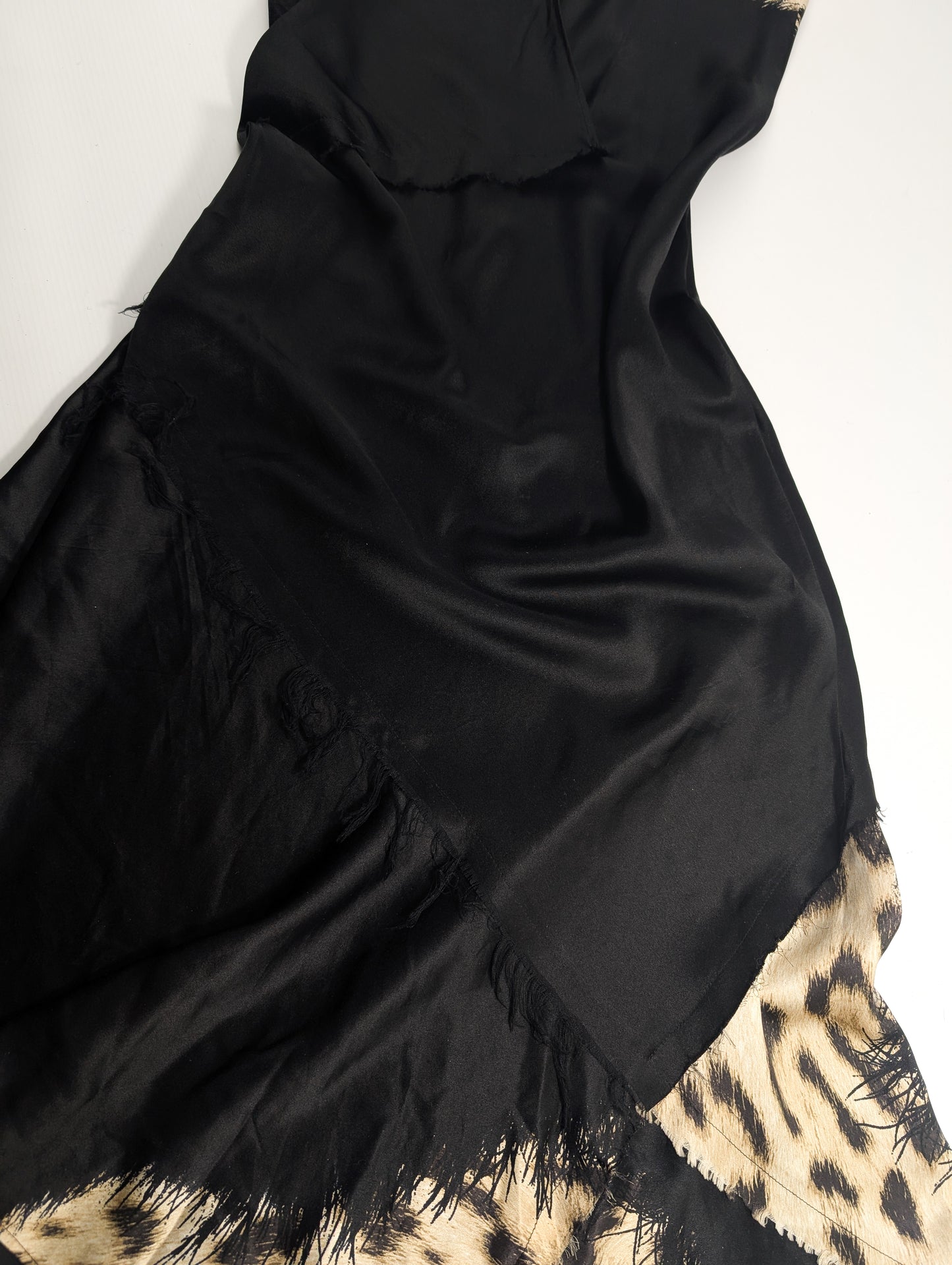 Leopard silk dress F/W 2001