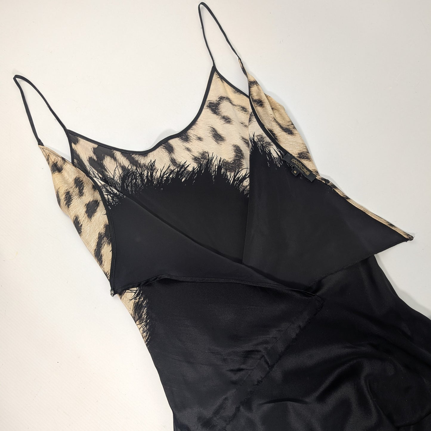 Leopard silk dress F/W 2001