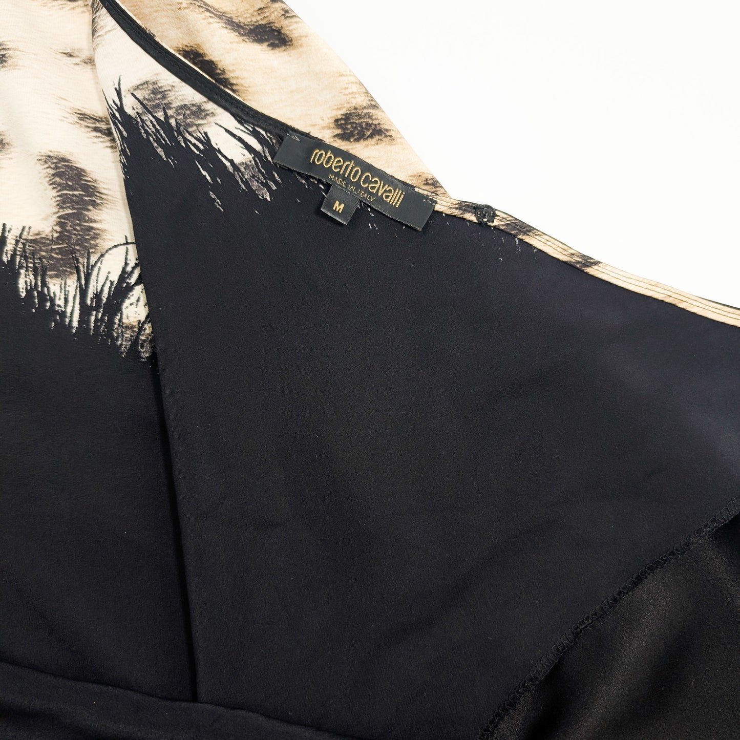 Leopard silk dress F/W 2001