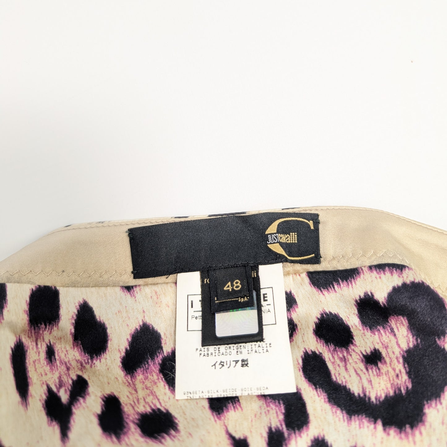 Roberto Cavalli top and skirt set - M