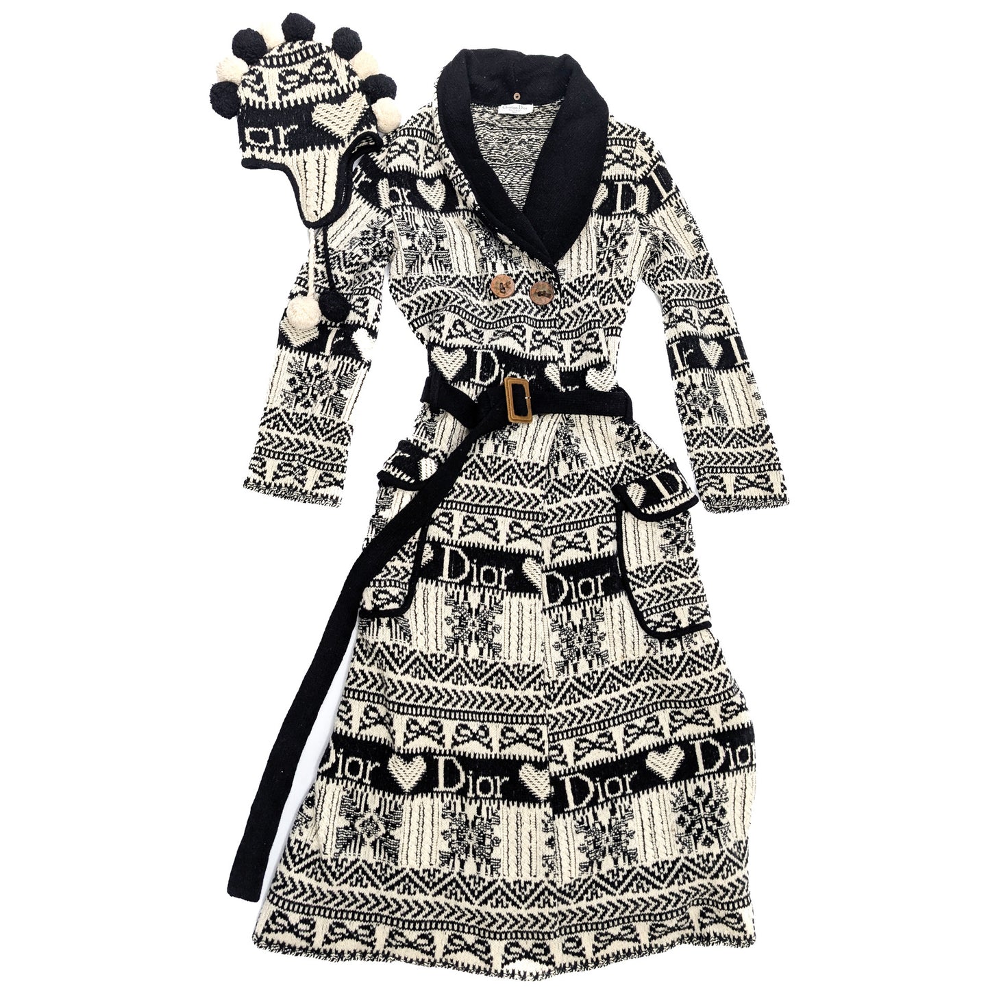 Long Dior cardigan by Galliano F/W 2002