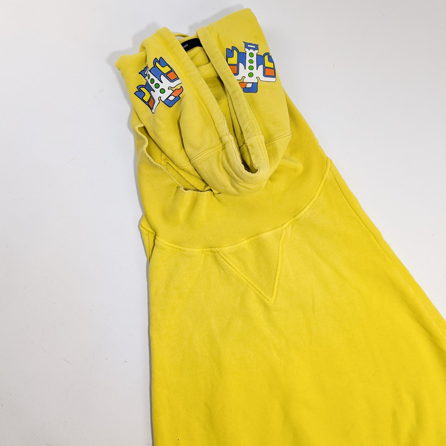 Robe capuche dos nu Dsquared2 jaune