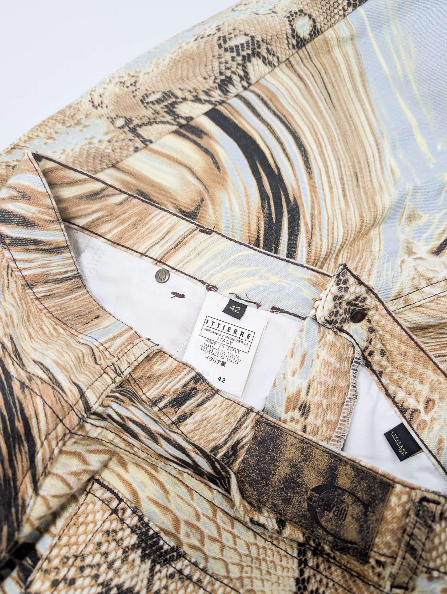 Roberto Cavalli top and skirt set