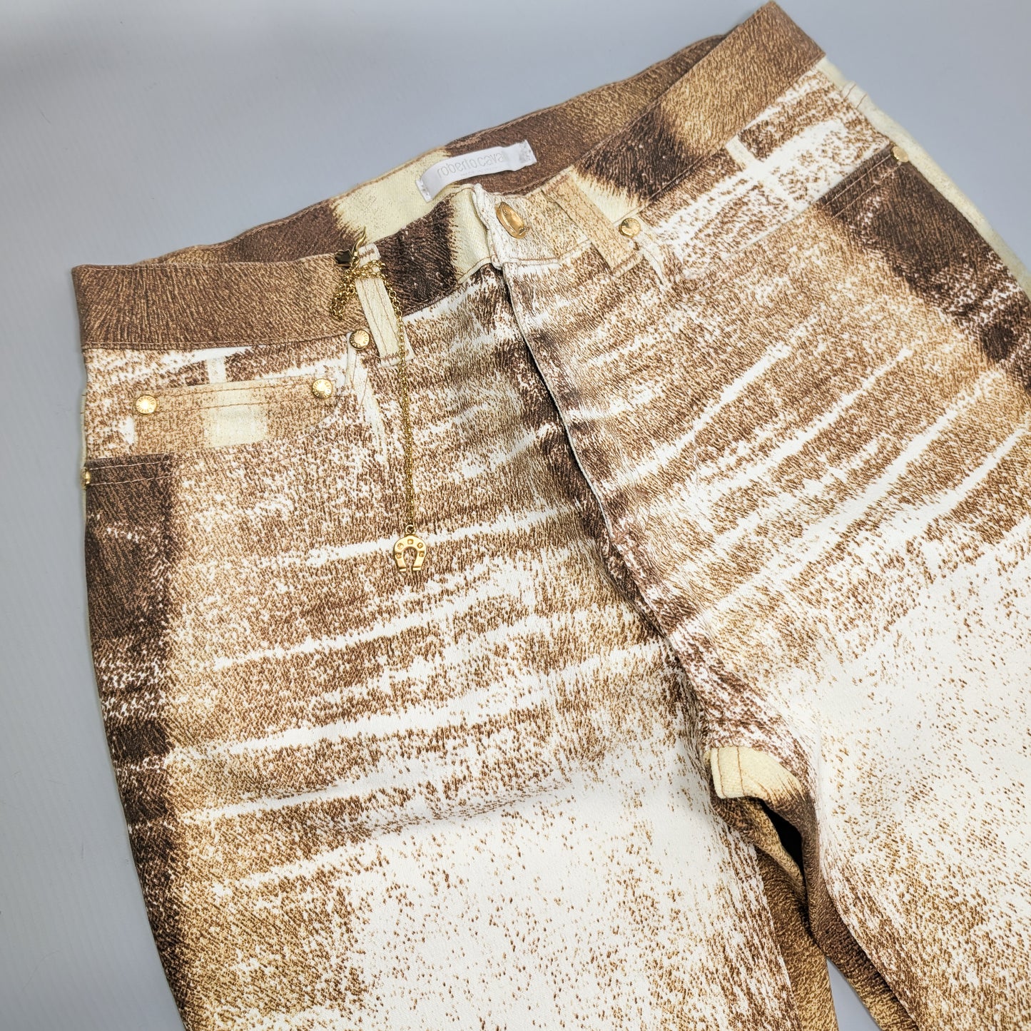 Cavalli animal print pants - S/M
