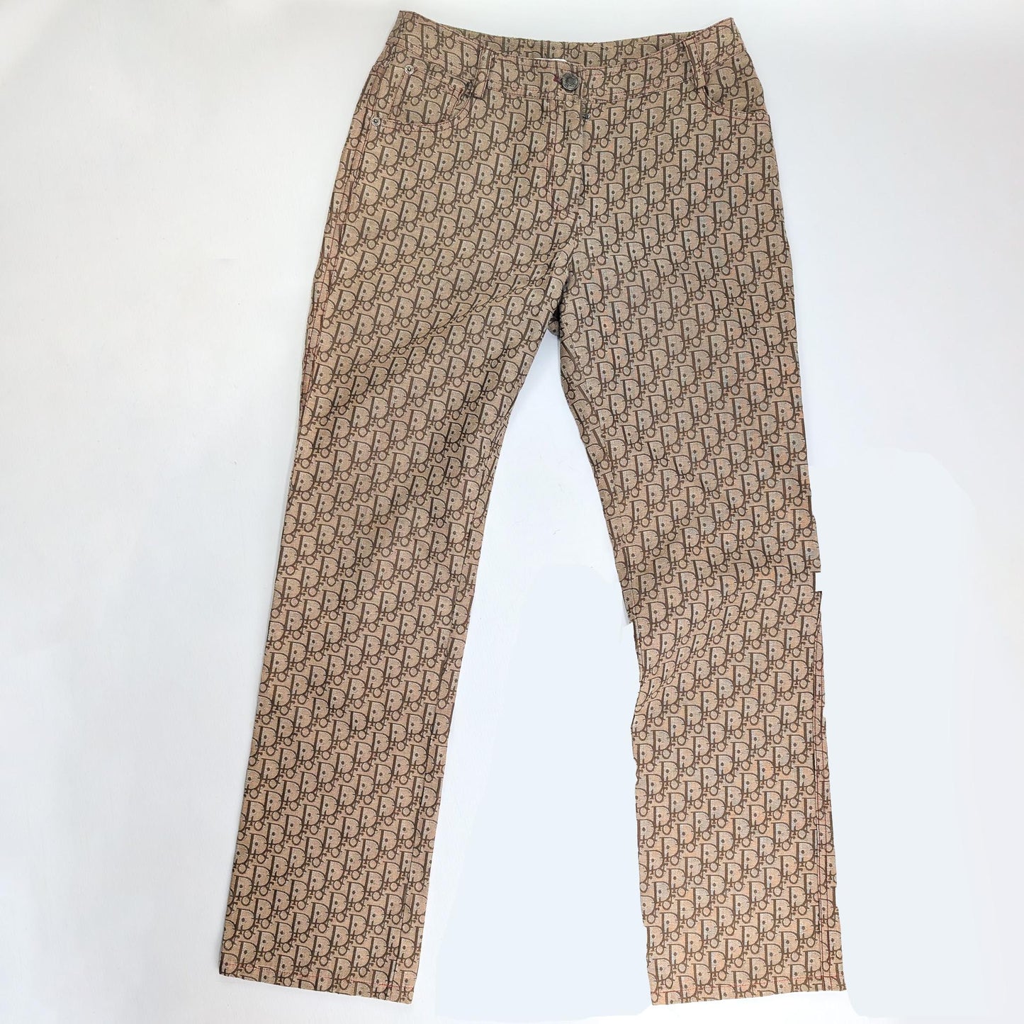 Dior by Galliano Rasta monogram pants - S/M