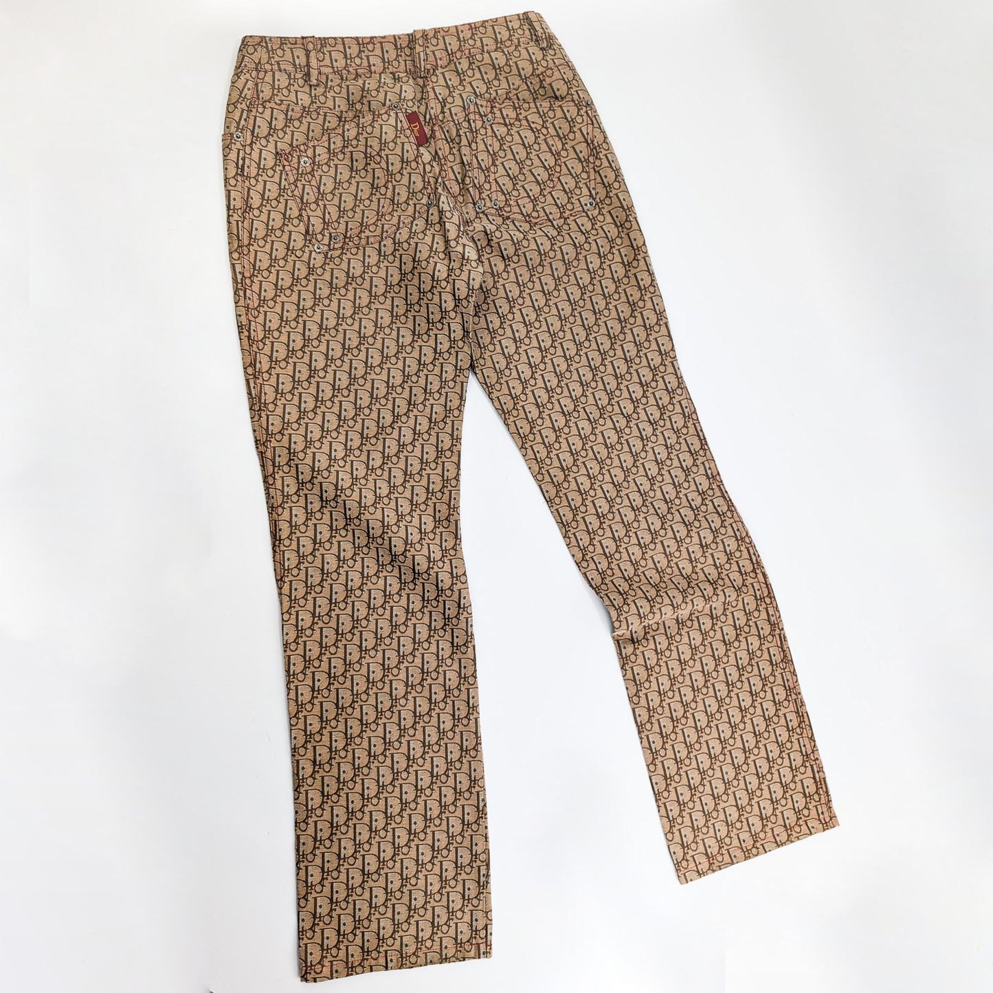Dior by Galliano Rasta monogram pants - S/M