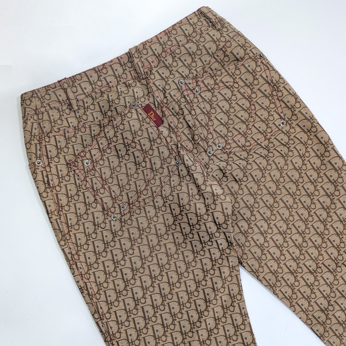 Dior by Galliano Rasta monogram pants - S/M
