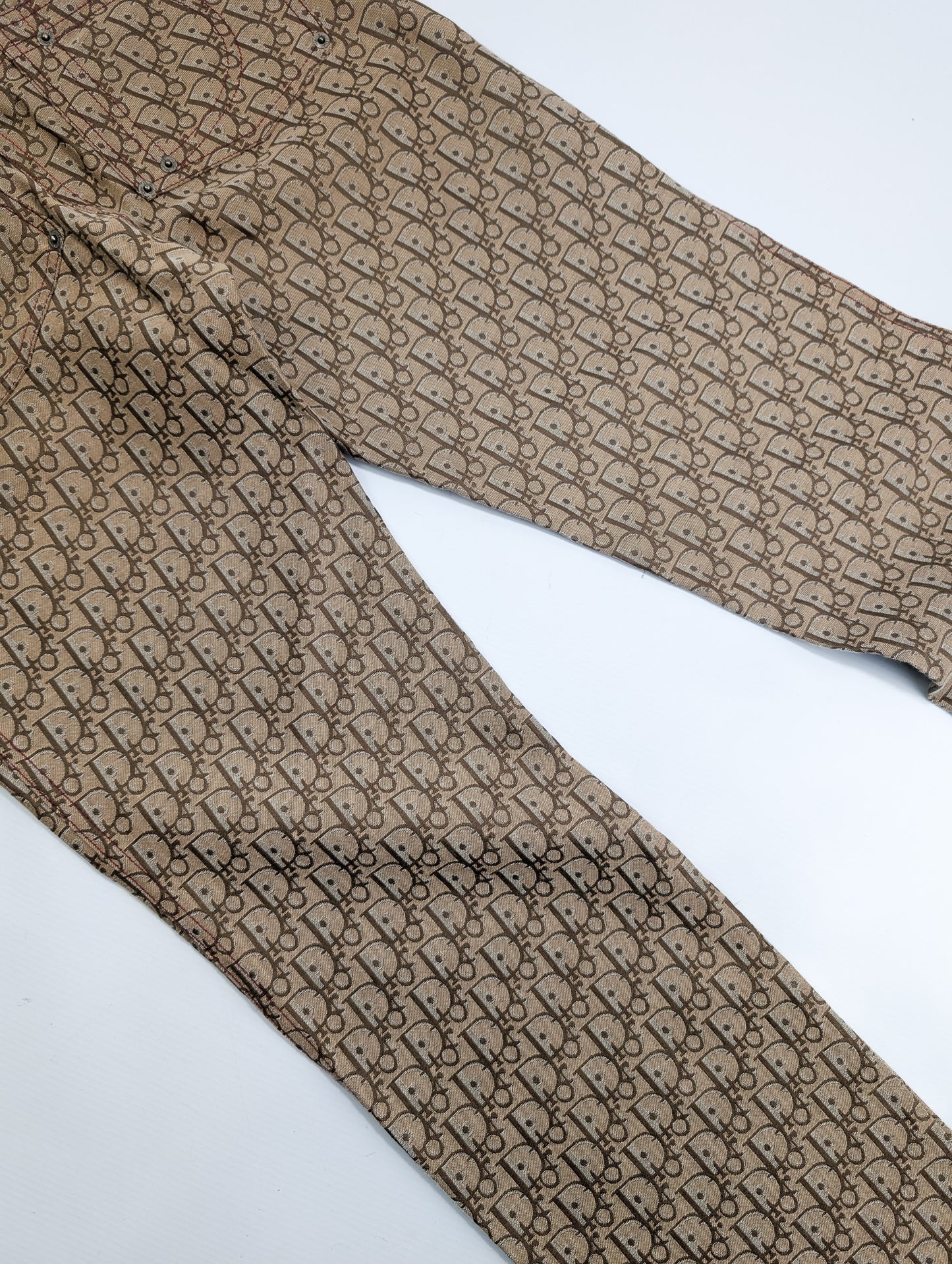 Dior by Galliano Rasta monogram pants - S/M