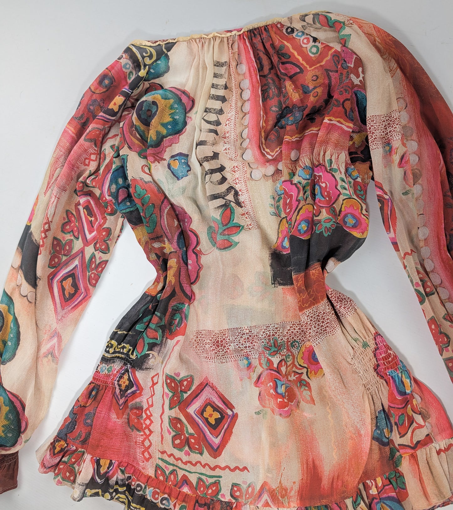 Silk blouse by John Galliano