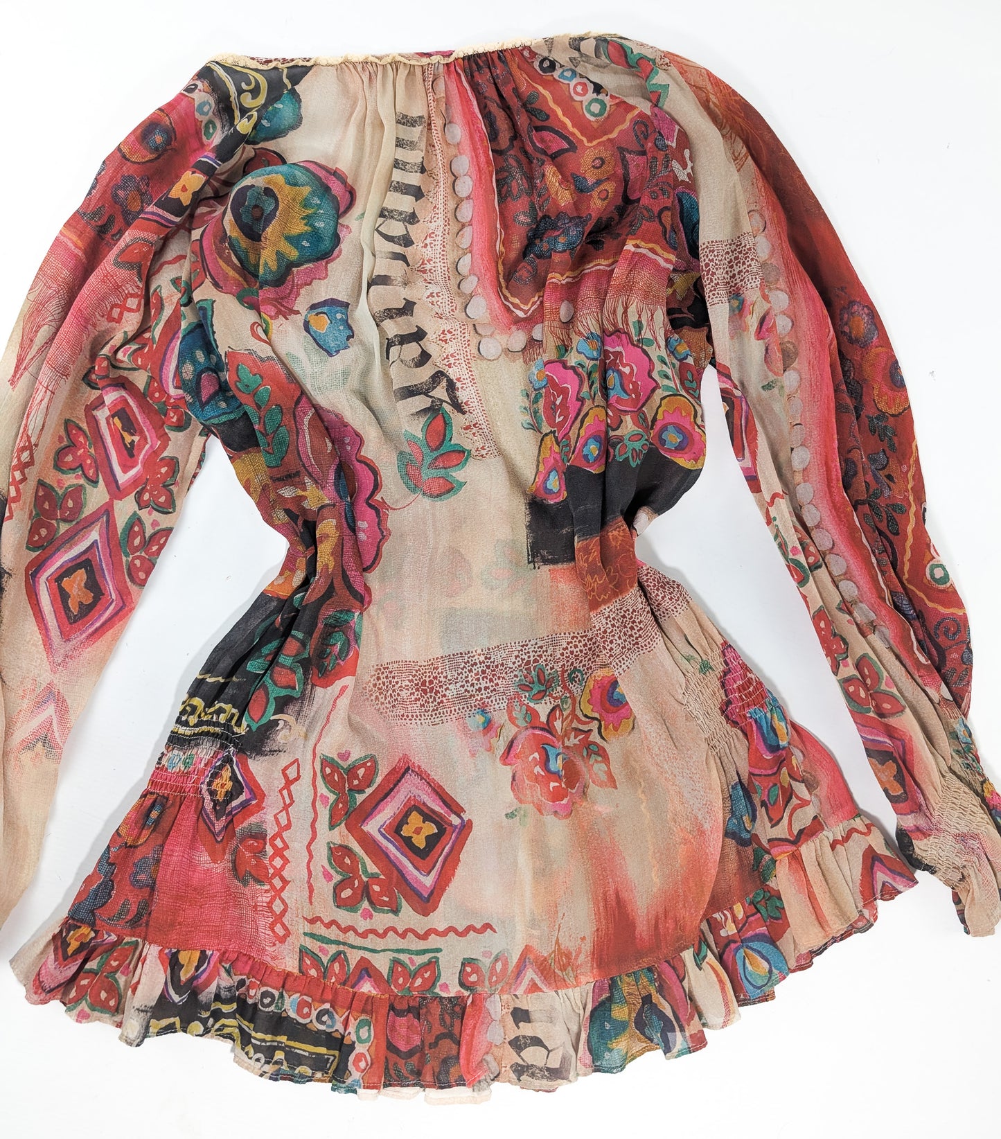 Silk blouse by John Galliano