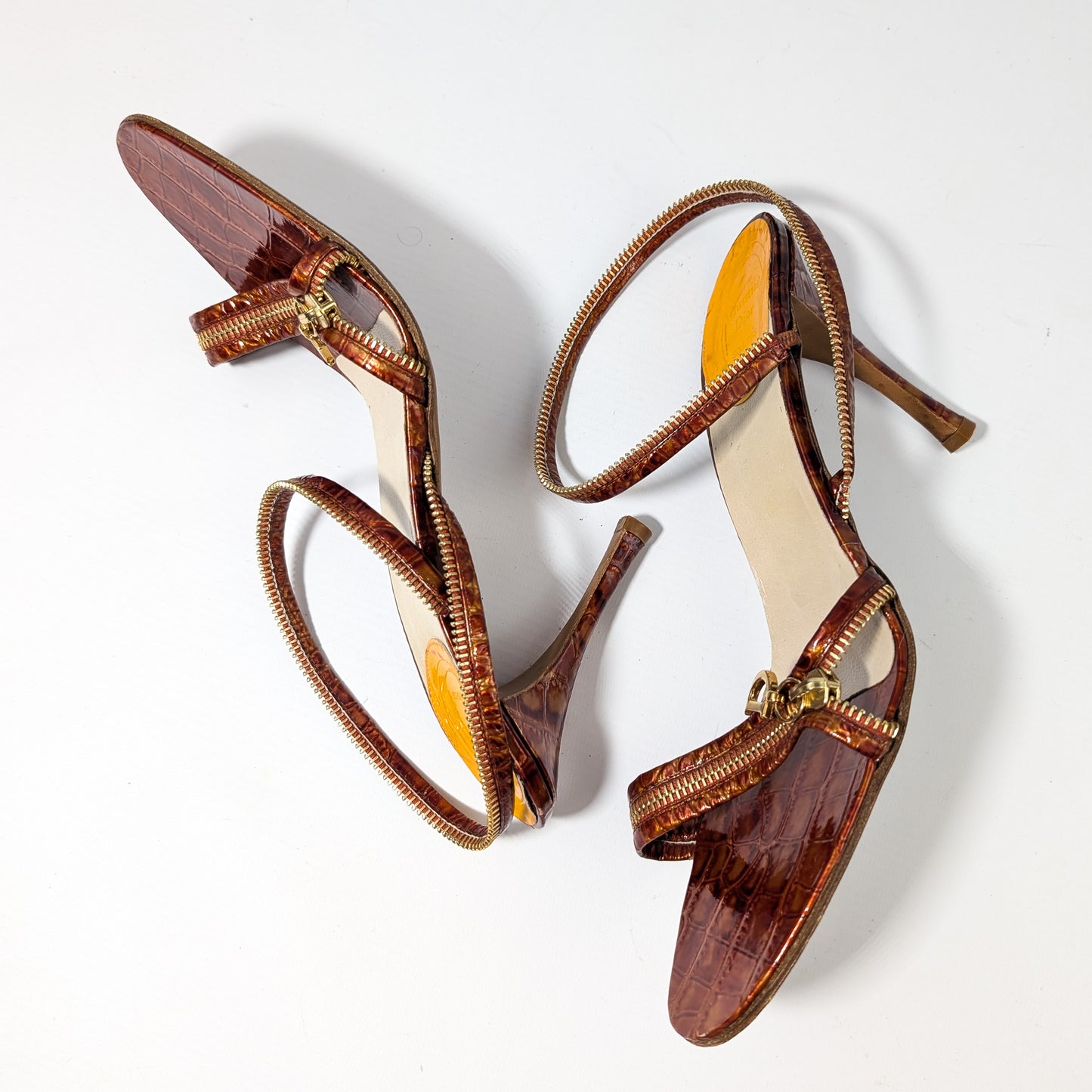 Dior by Galliiano python sandals - EU40|7UK|9US
