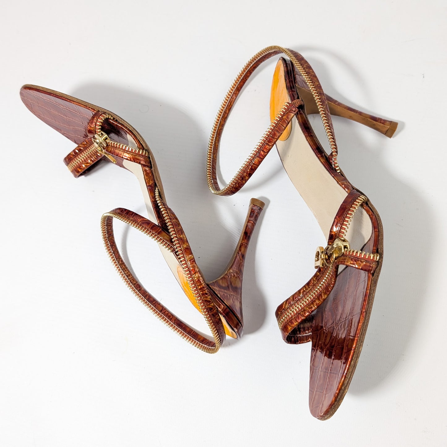 Dior by Galliiano python sandals - EU40|7UK|9US