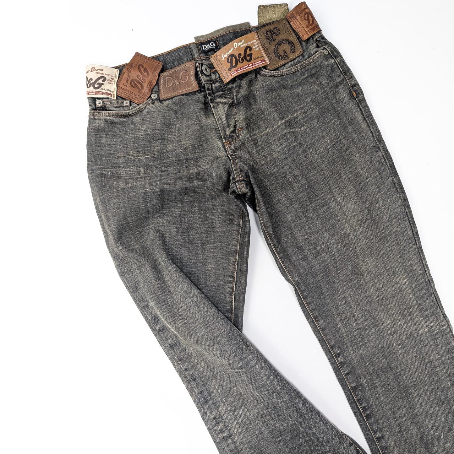 Dolce & Gabbana logo jeans - M
