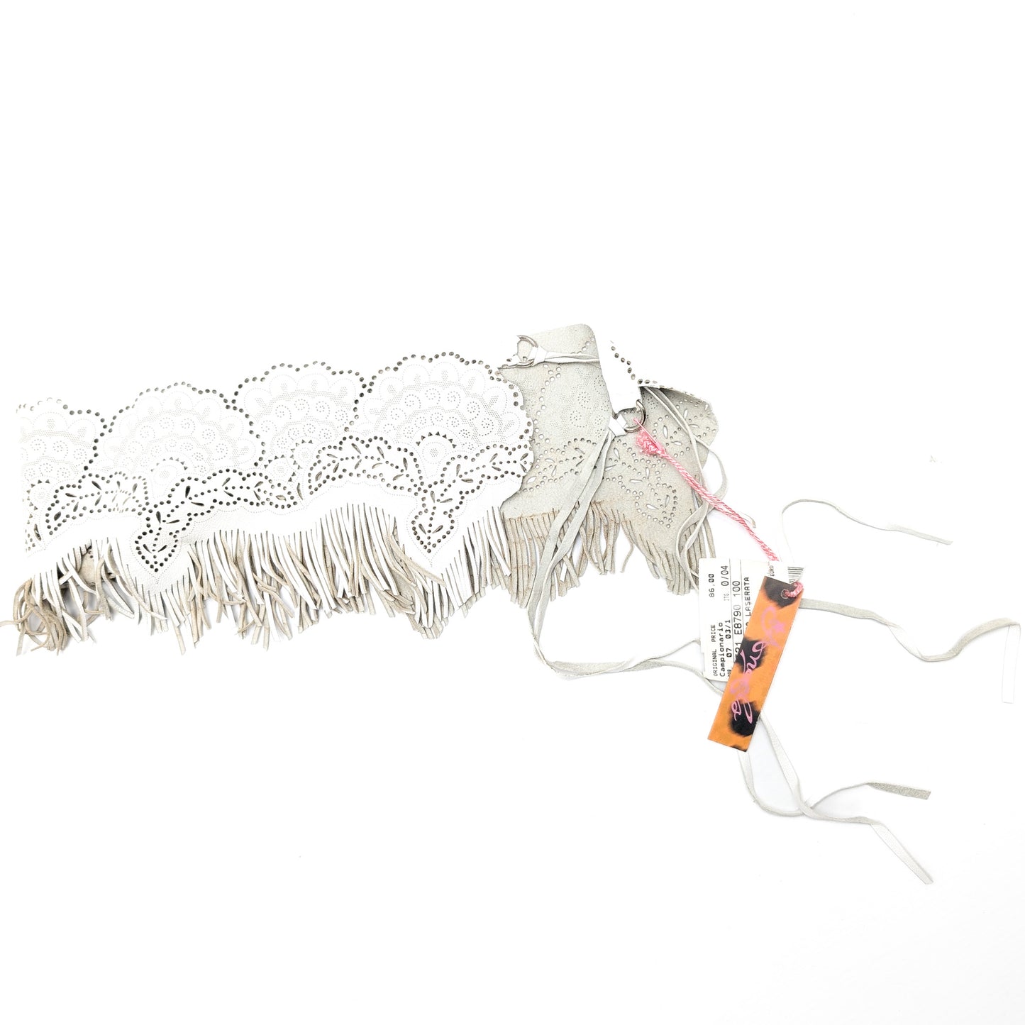 Roberto Cavalli suede belt