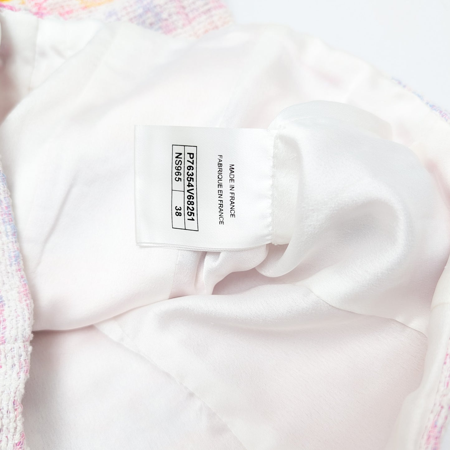 Chanel tweed top