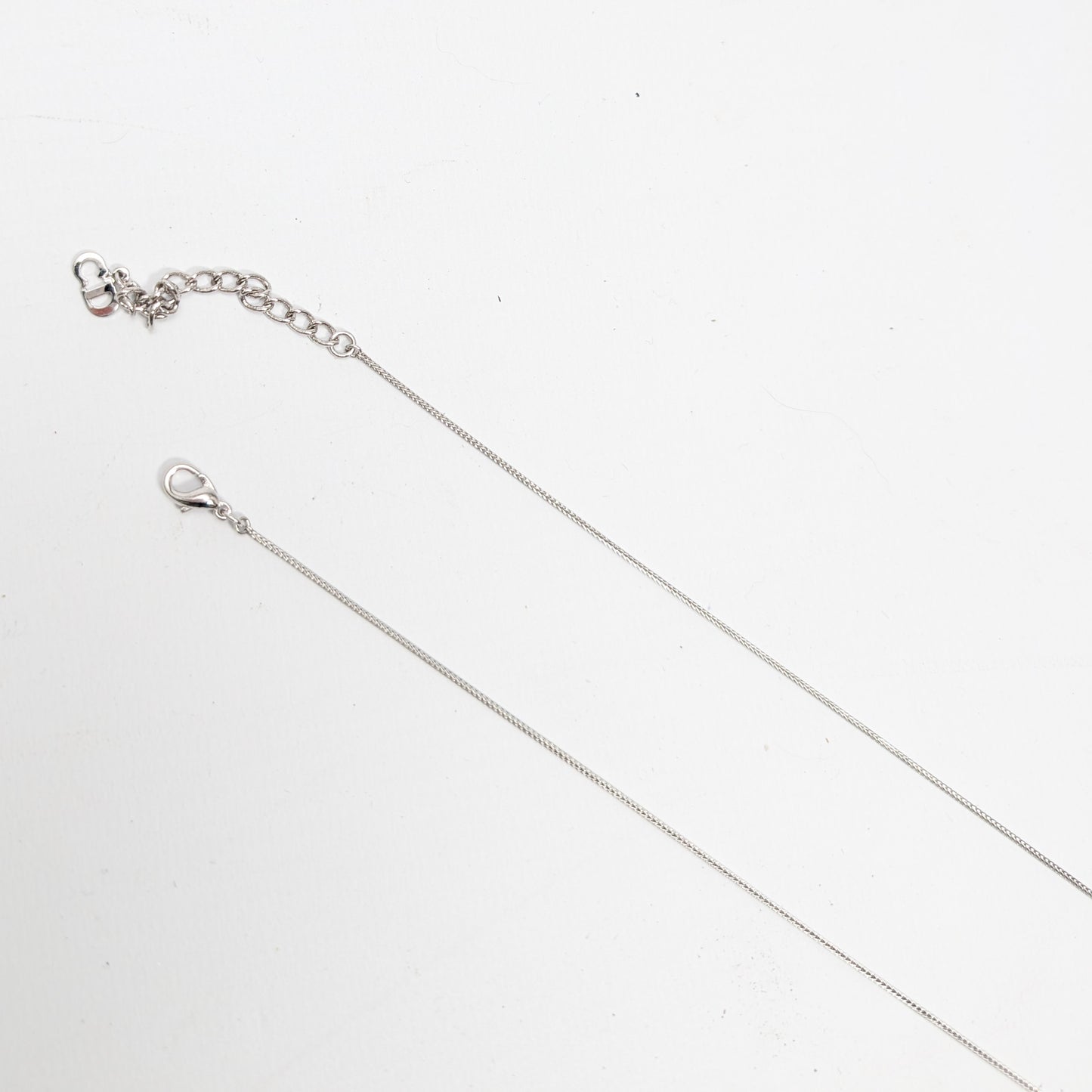 Dior by Galliano silver "Flame" necklace