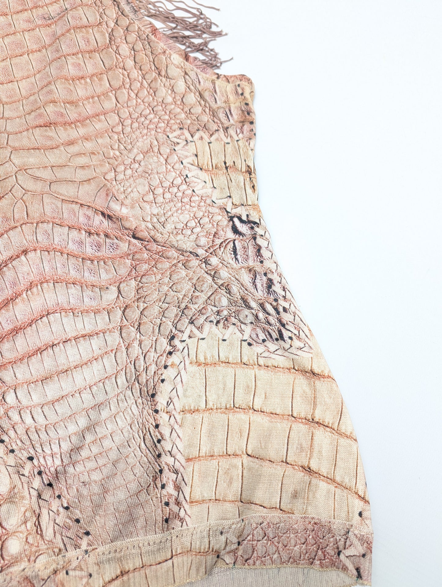 Fringe top Roberto Cavalli S/S 2011