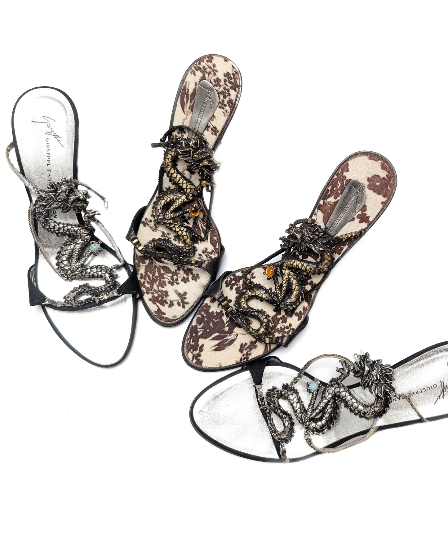 Giuseppe Zanotti "scorpion" sandals - EU38|5UK|7US