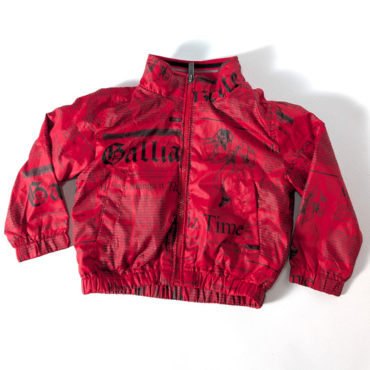John Galliano jacket with "newspaper" monogram - 1Y