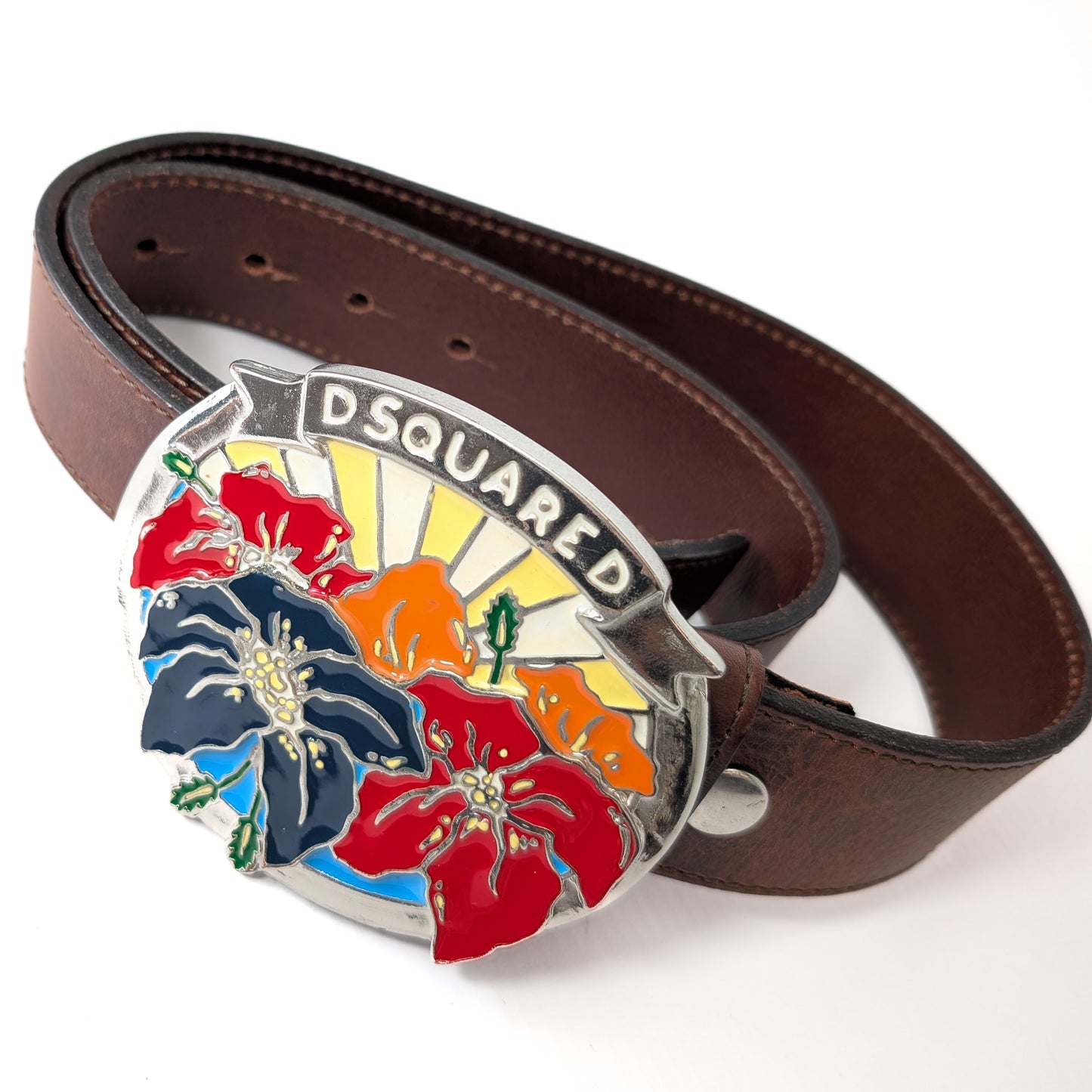 Big Dsquared2 logo belt