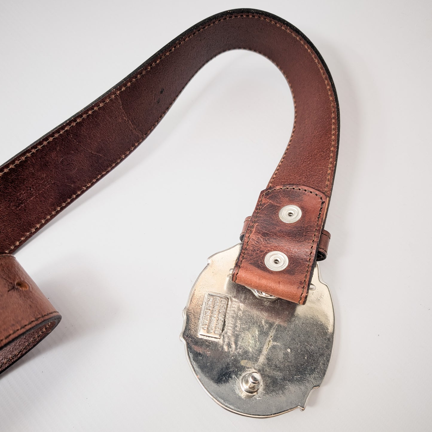 Big Dsquared2 logo belt