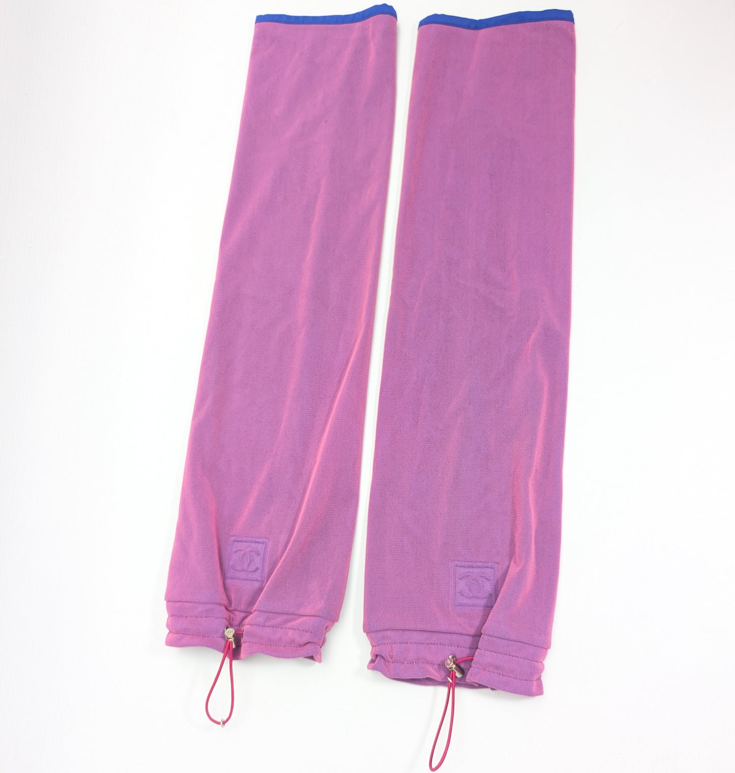 Chanel purple gaiter