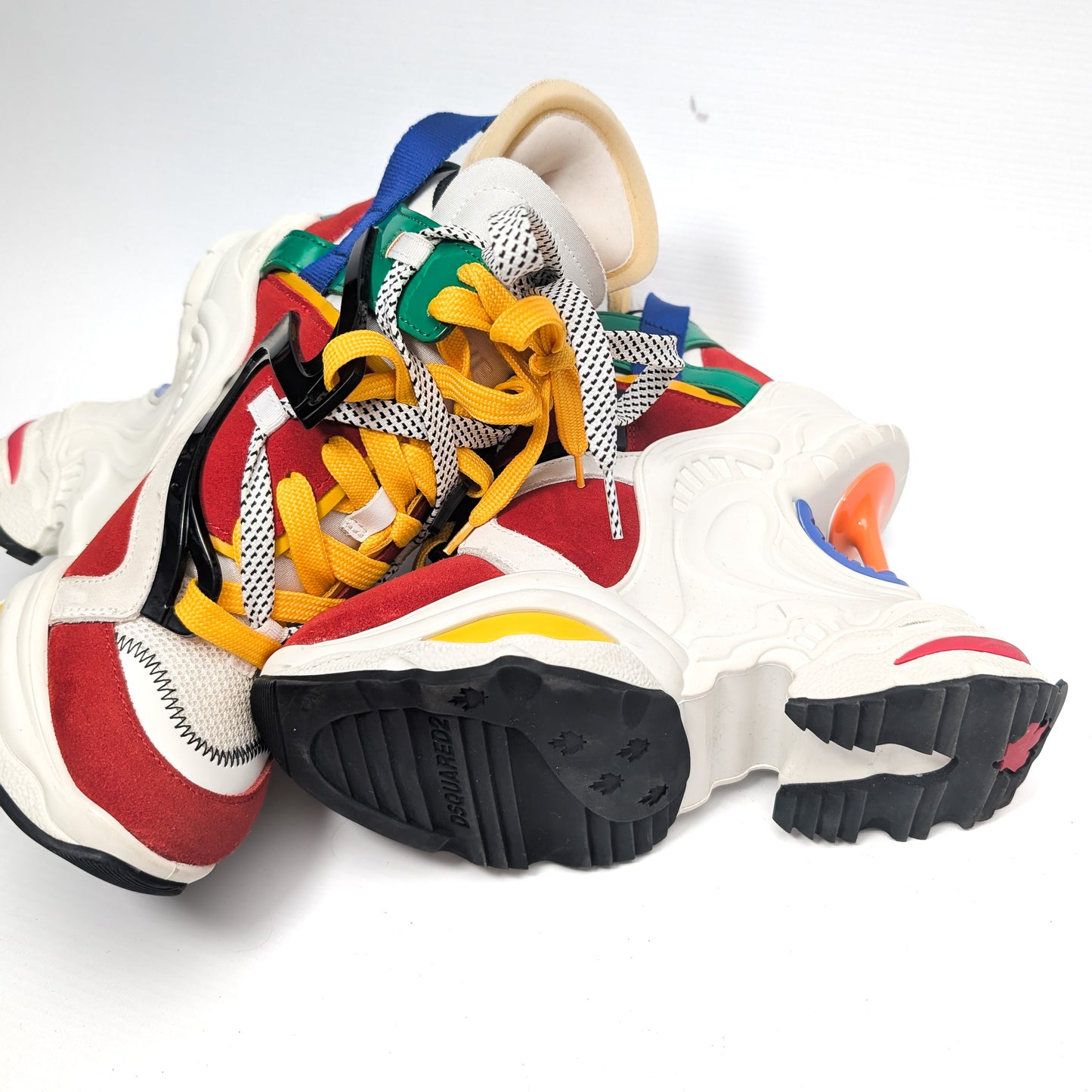 Dsquared2 S/S 2019 Heeled Sneakers - EU39|6UK|8US