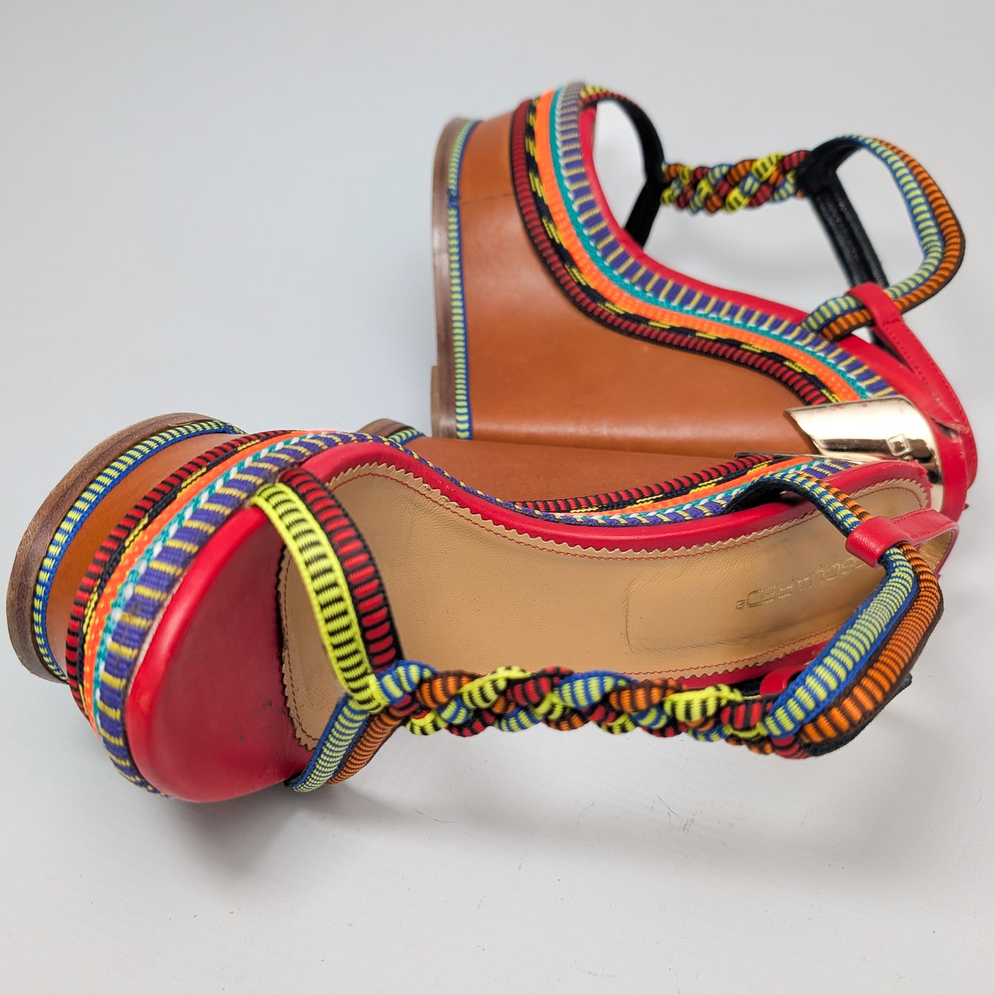 Dsquared2 Wedge Sandals - EU39|UK6|US8