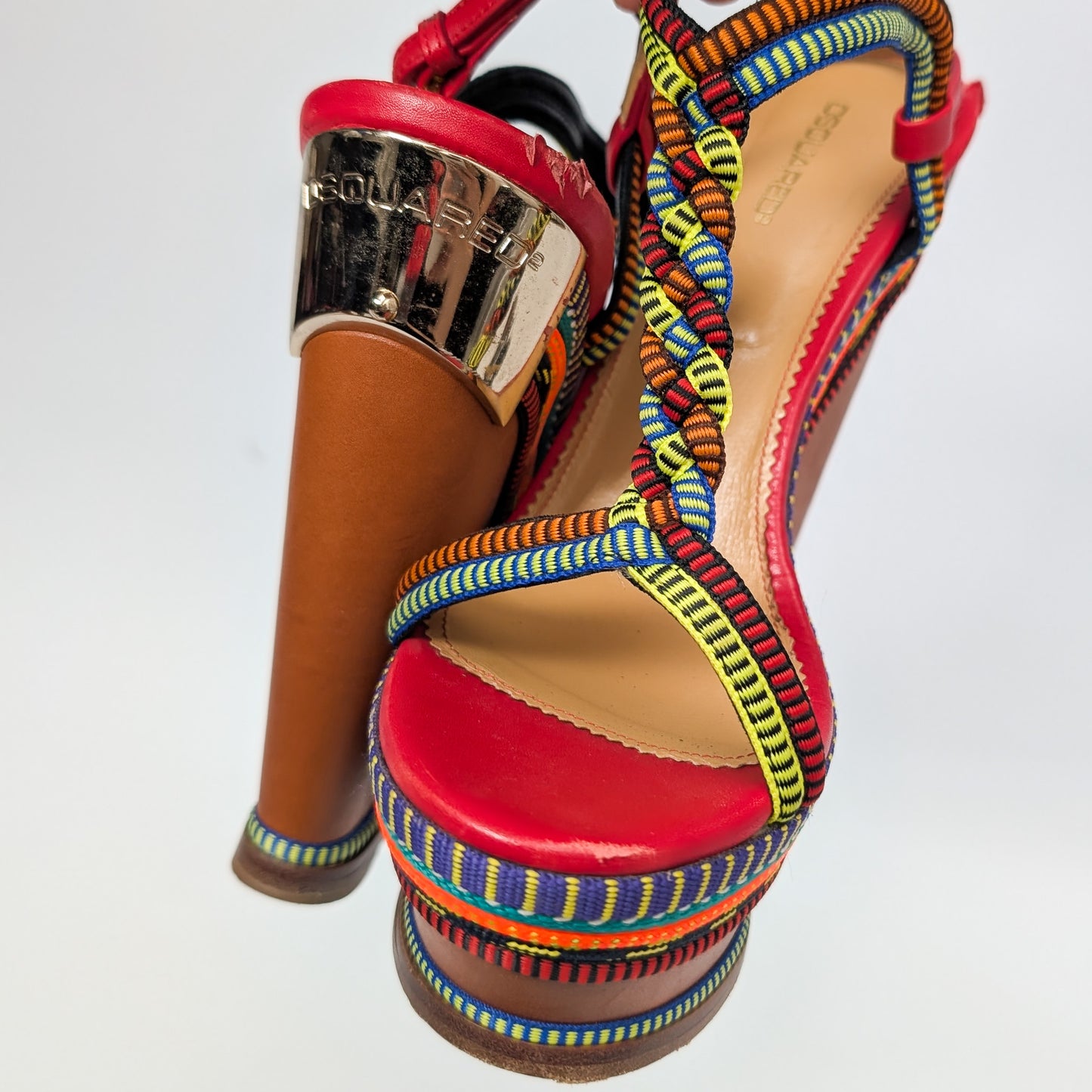Dsquared2 Wedge Sandals - EU39|UK6|US8
