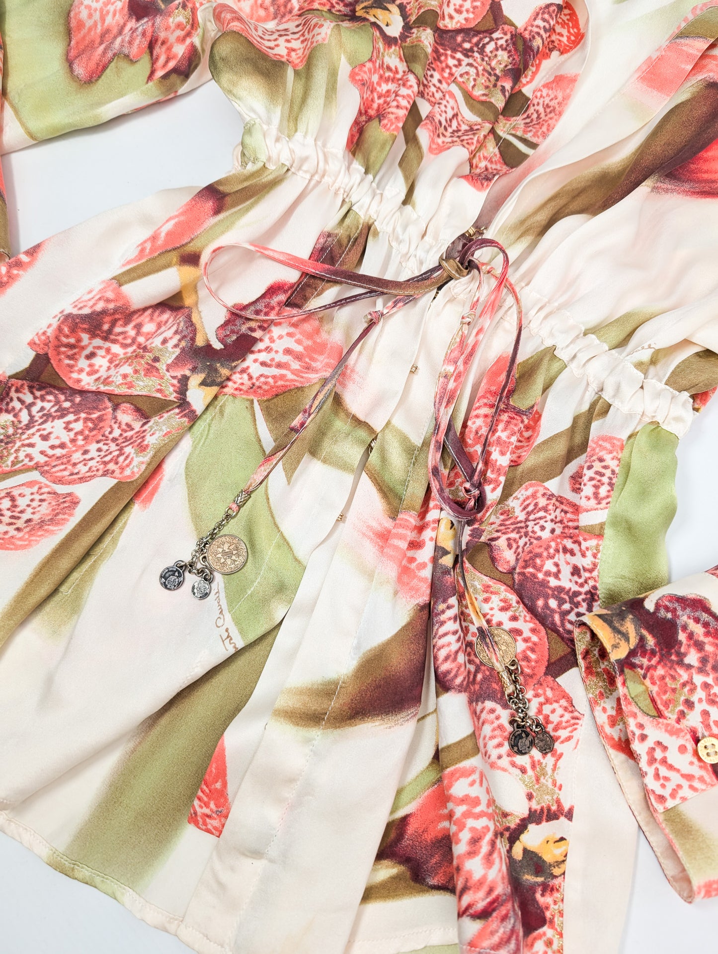 Roberto Cavalli shirt and bra set