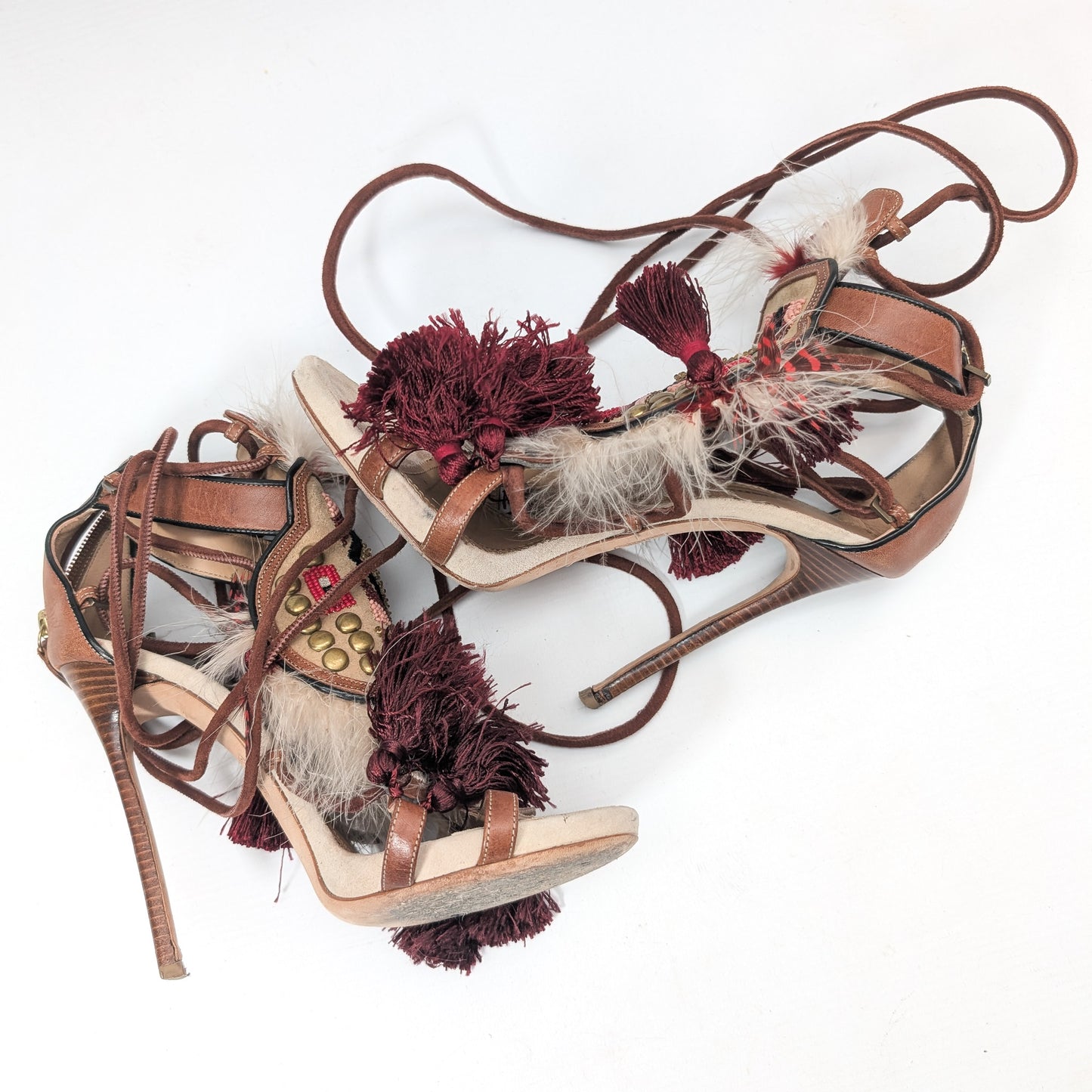 Dsquared2 F/W 2015 "Eskimo" sandals - EU39|6UK|8US