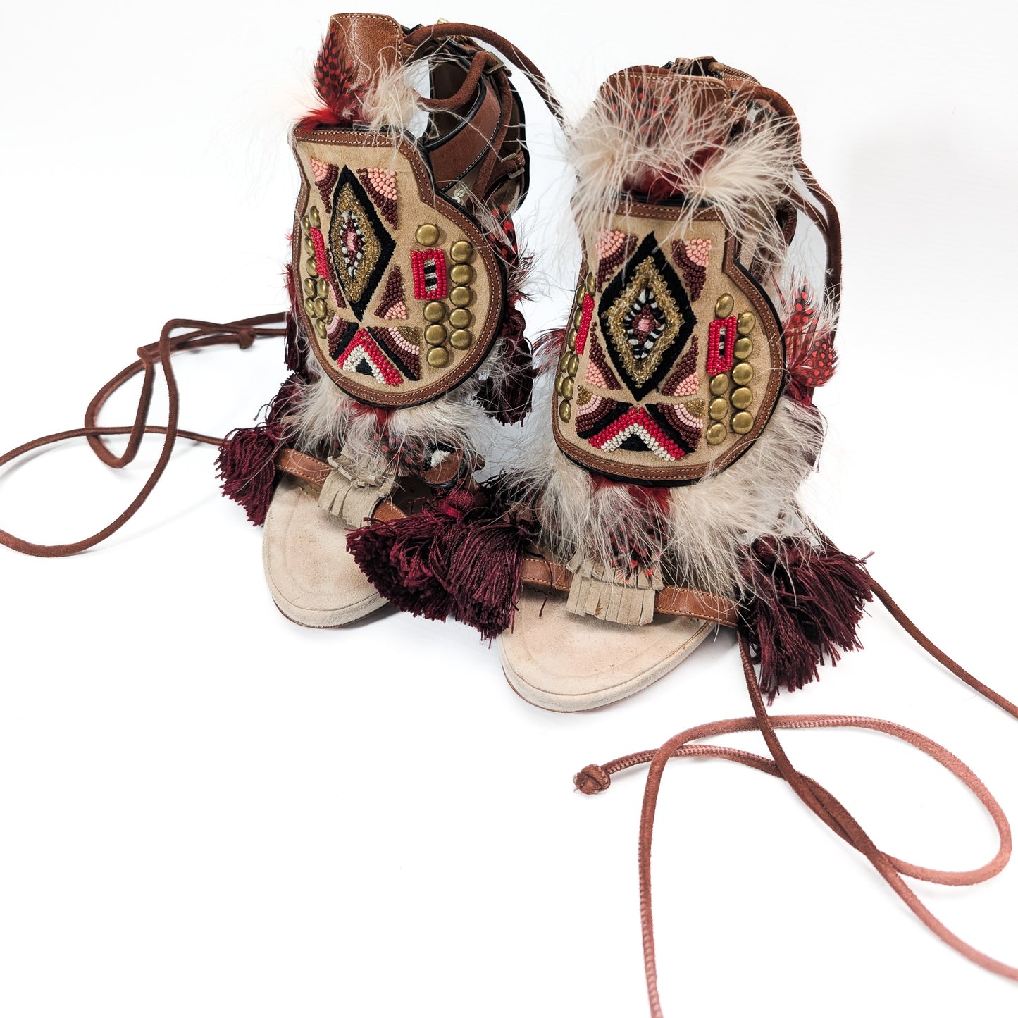 Dsquared2 F/W 2015 "Eskimo" sandals - EU39|6UK|8US