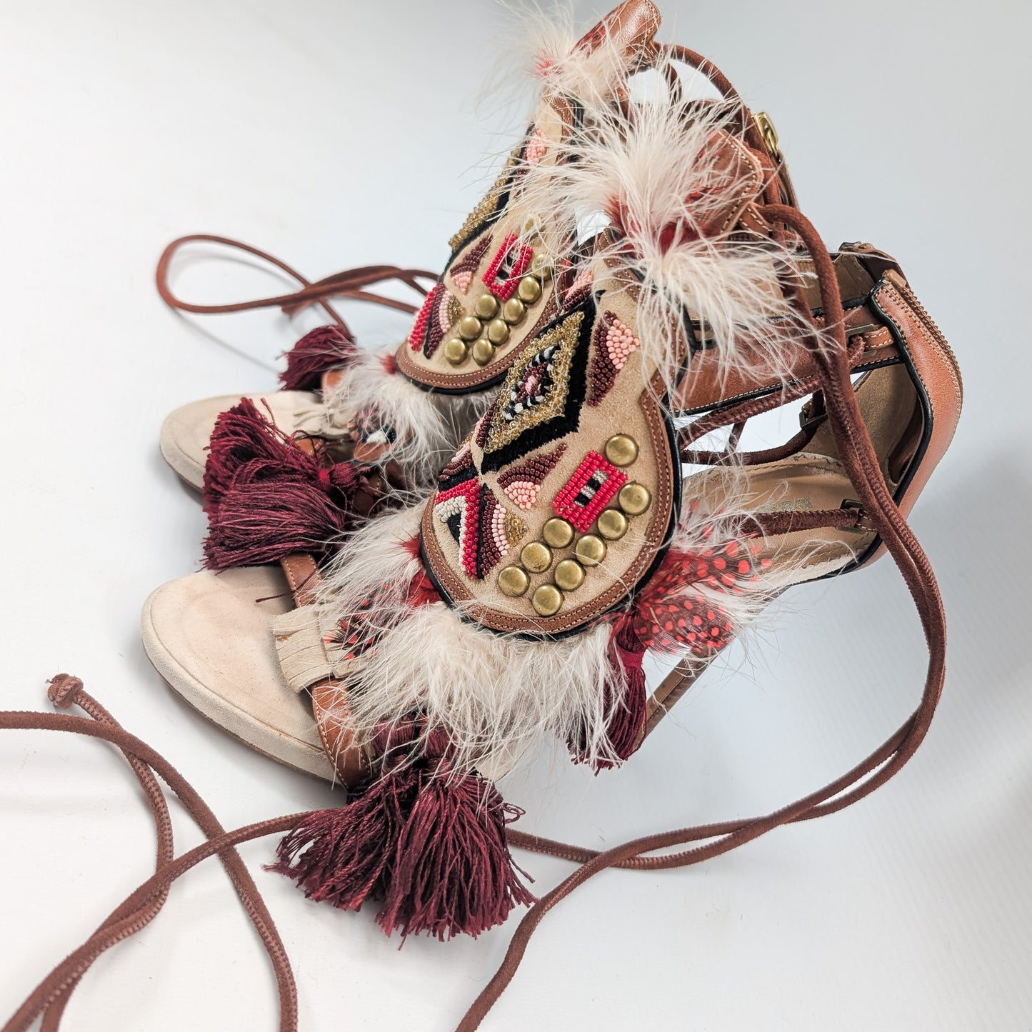 Dsquared2 F/W 2015 "Eskimo" sandals - EU39|6UK|8US