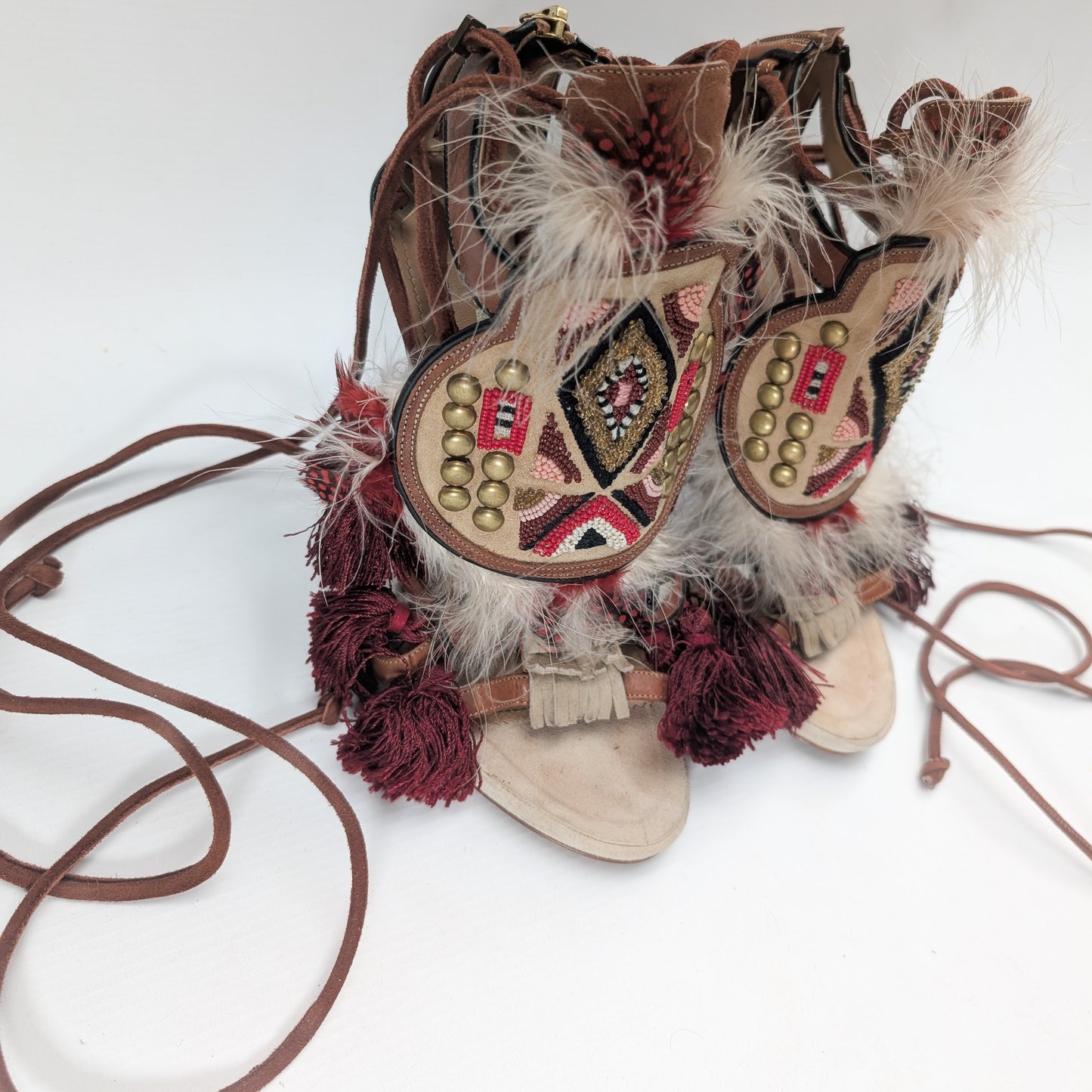 Dsquared2 F/W 2015 "Eskimo" sandals - EU39|6UK|8US