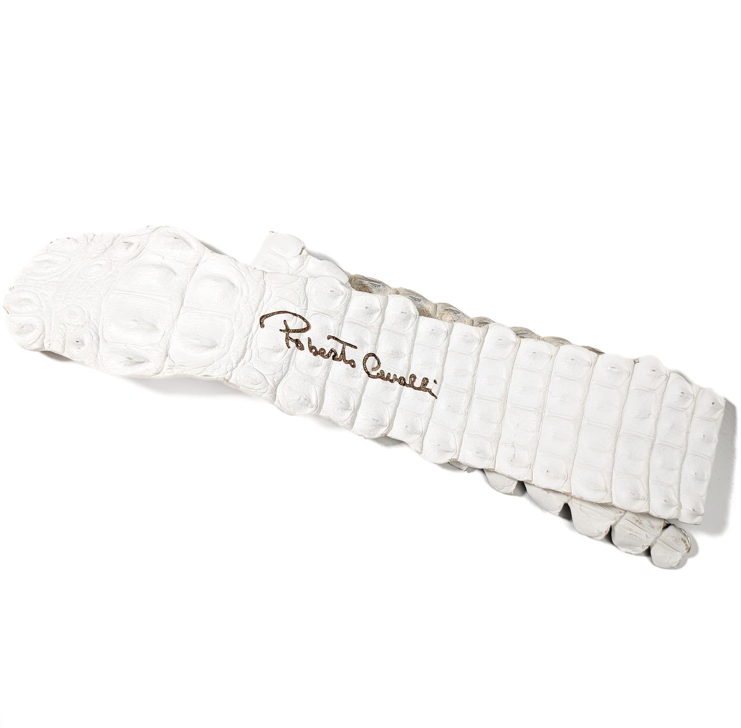 Roberto Cavalli belt in python