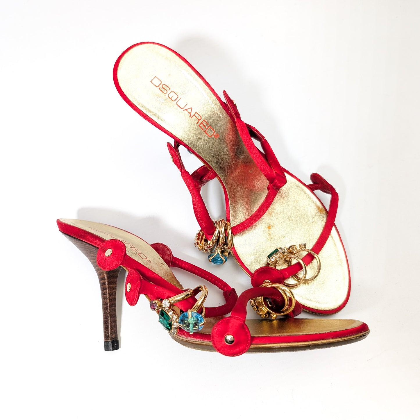 Dsquared2 "Ring" Mules F/W2004 - EU36|3UK|5US