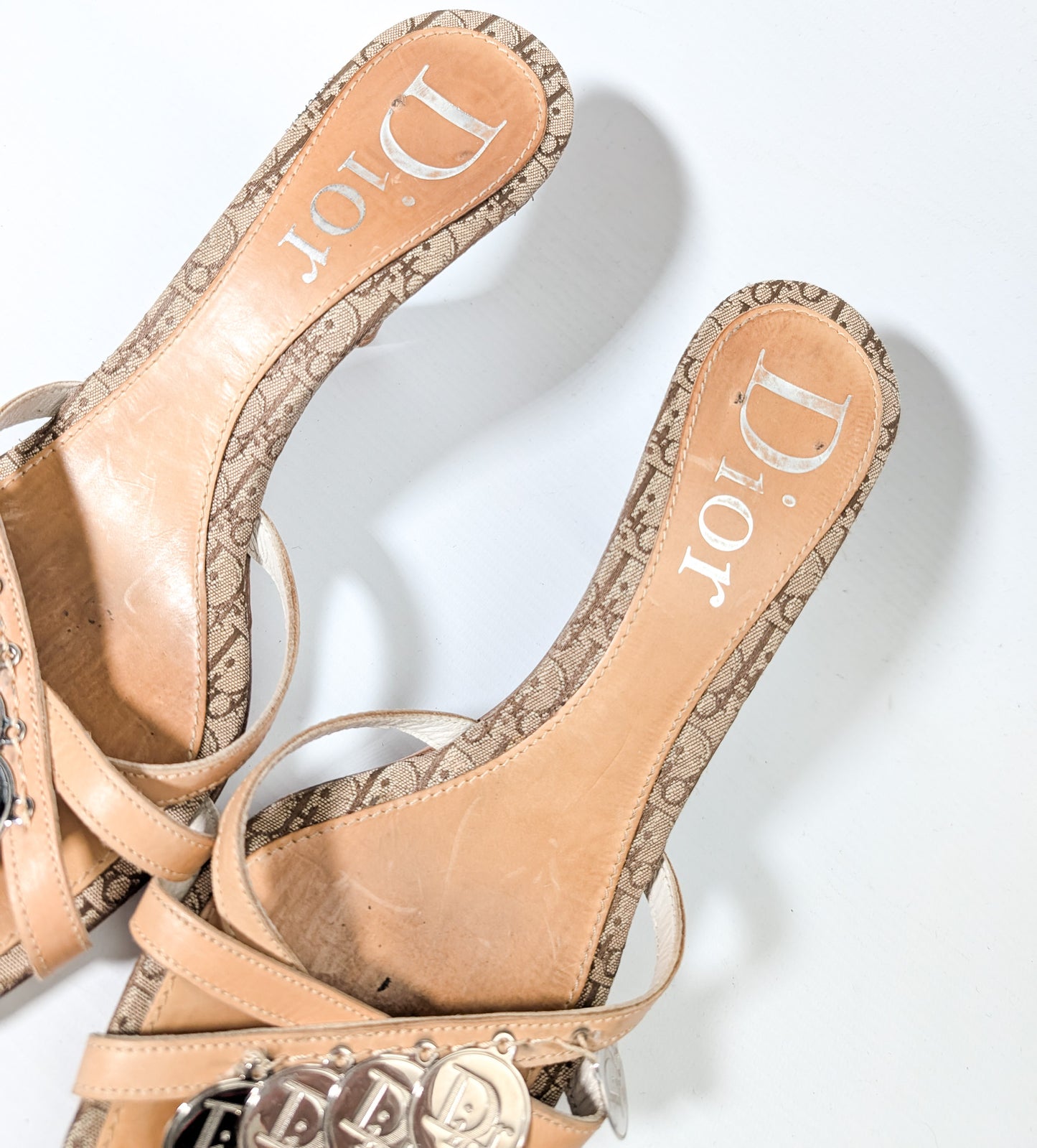 Monogram Mules Embellished with Dior Coins by Galliano - EU39|UK6|US8