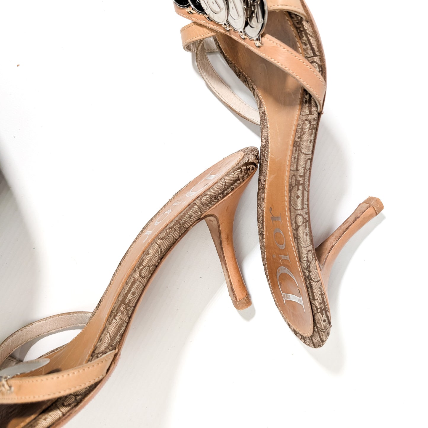 Monogram Mules Embellished with Dior Coins by Galliano - EU39|UK6|US8