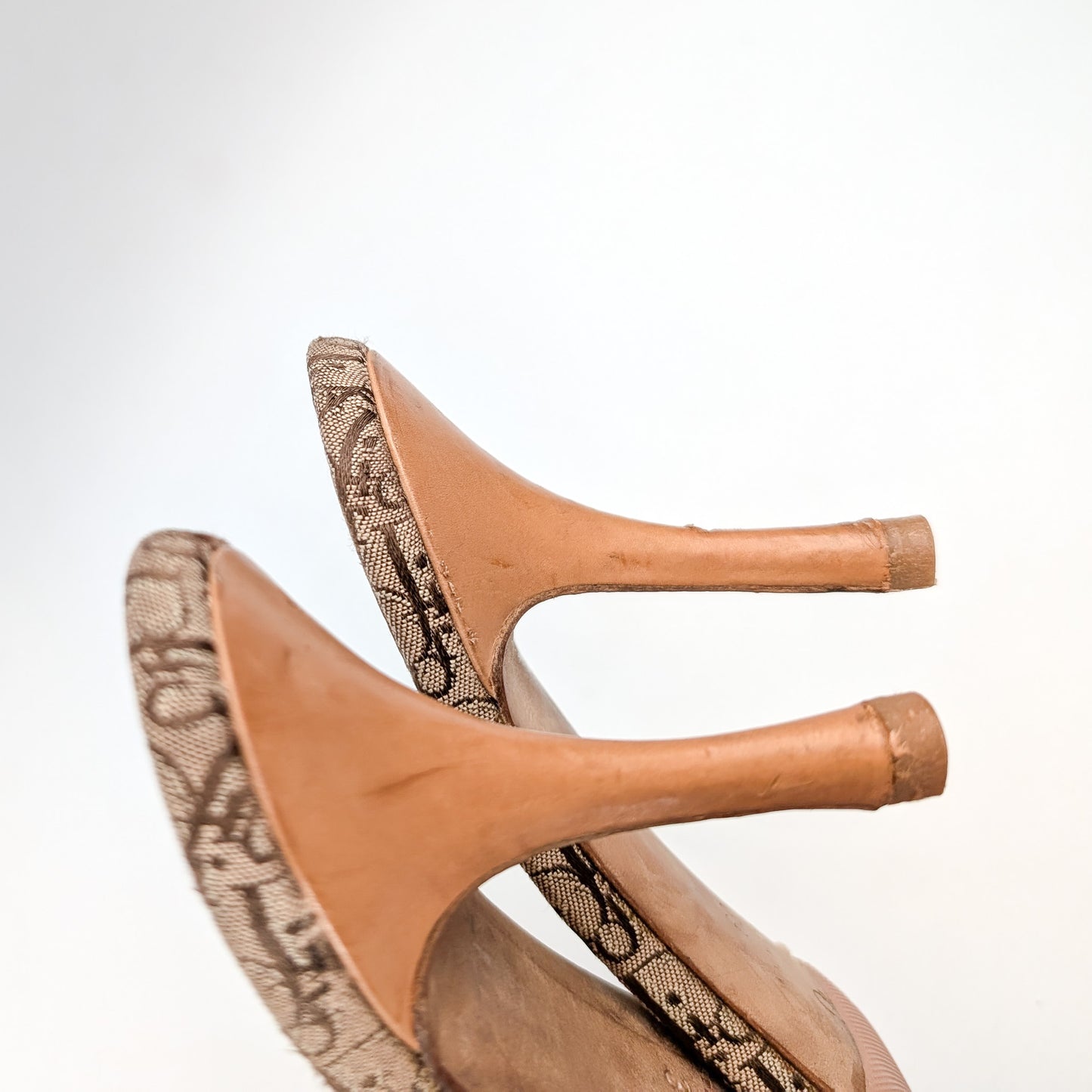 Monogram Mules Embellished with Dior Coins by Galliano - EU39|UK6|US8