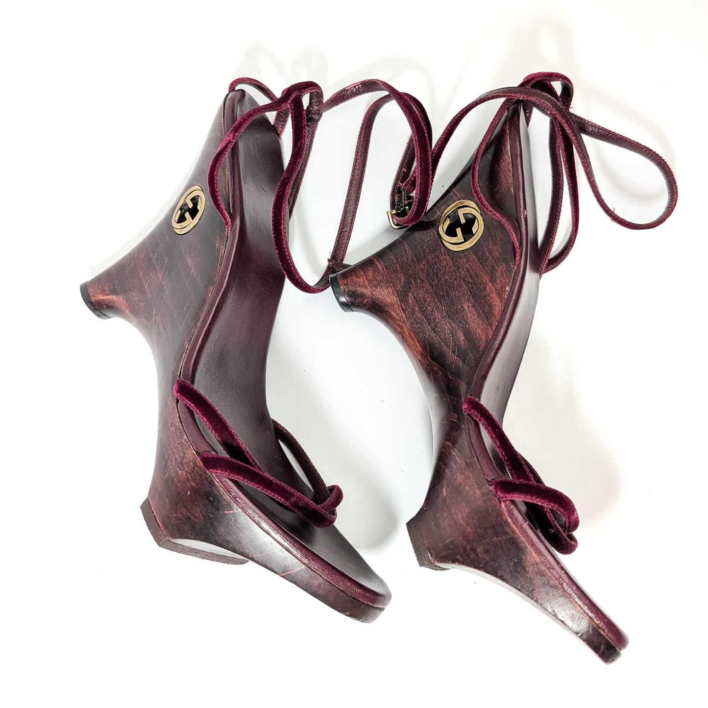 Gucci Geisha wooden sandals - EU40|7UK|9US