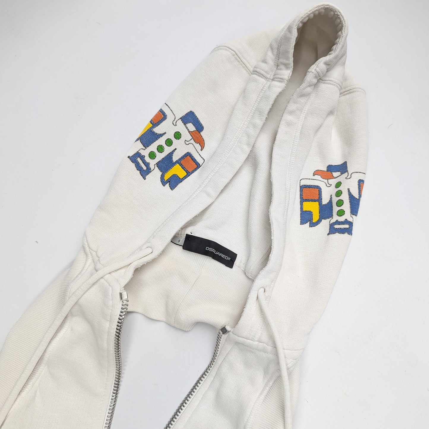 Dsquared2 backless hooded dress
