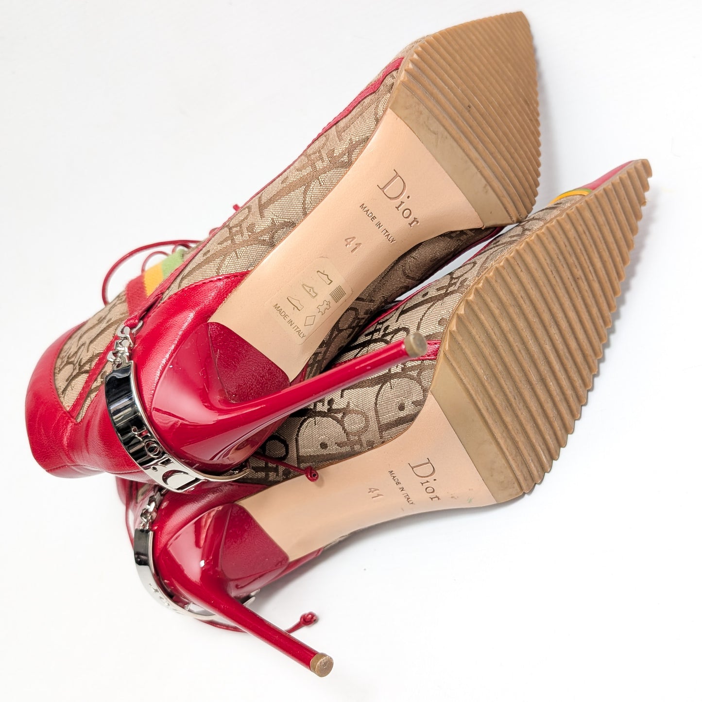 Dior Rasta ankle boots by Galliano 2003 - EU41|UK8|US10